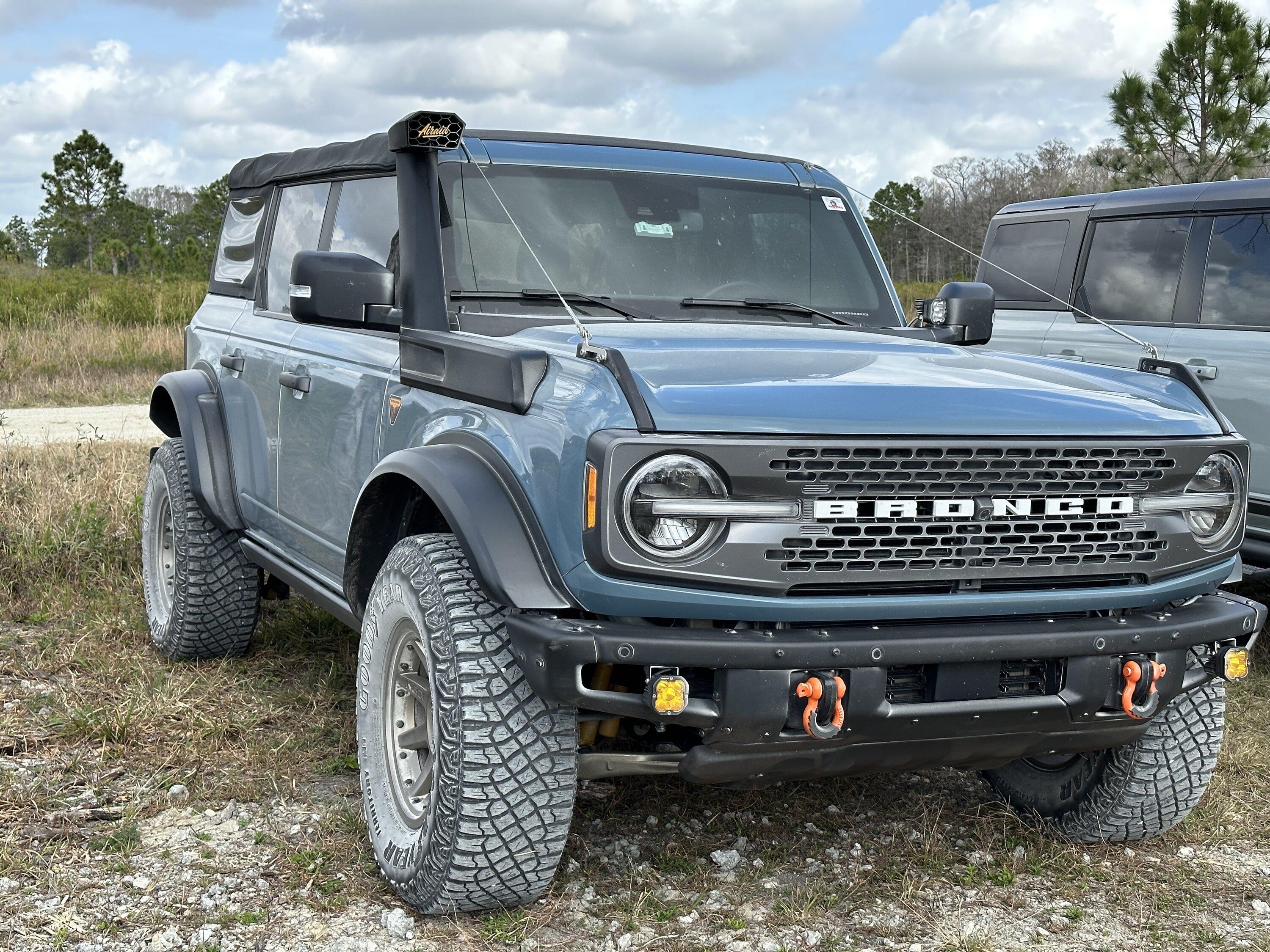 Ford Bronco Airaid Snorkel Installed (after engine stall from water intake) 27C878F8-8463-4808-BEA7-69D4AA5AA1AE