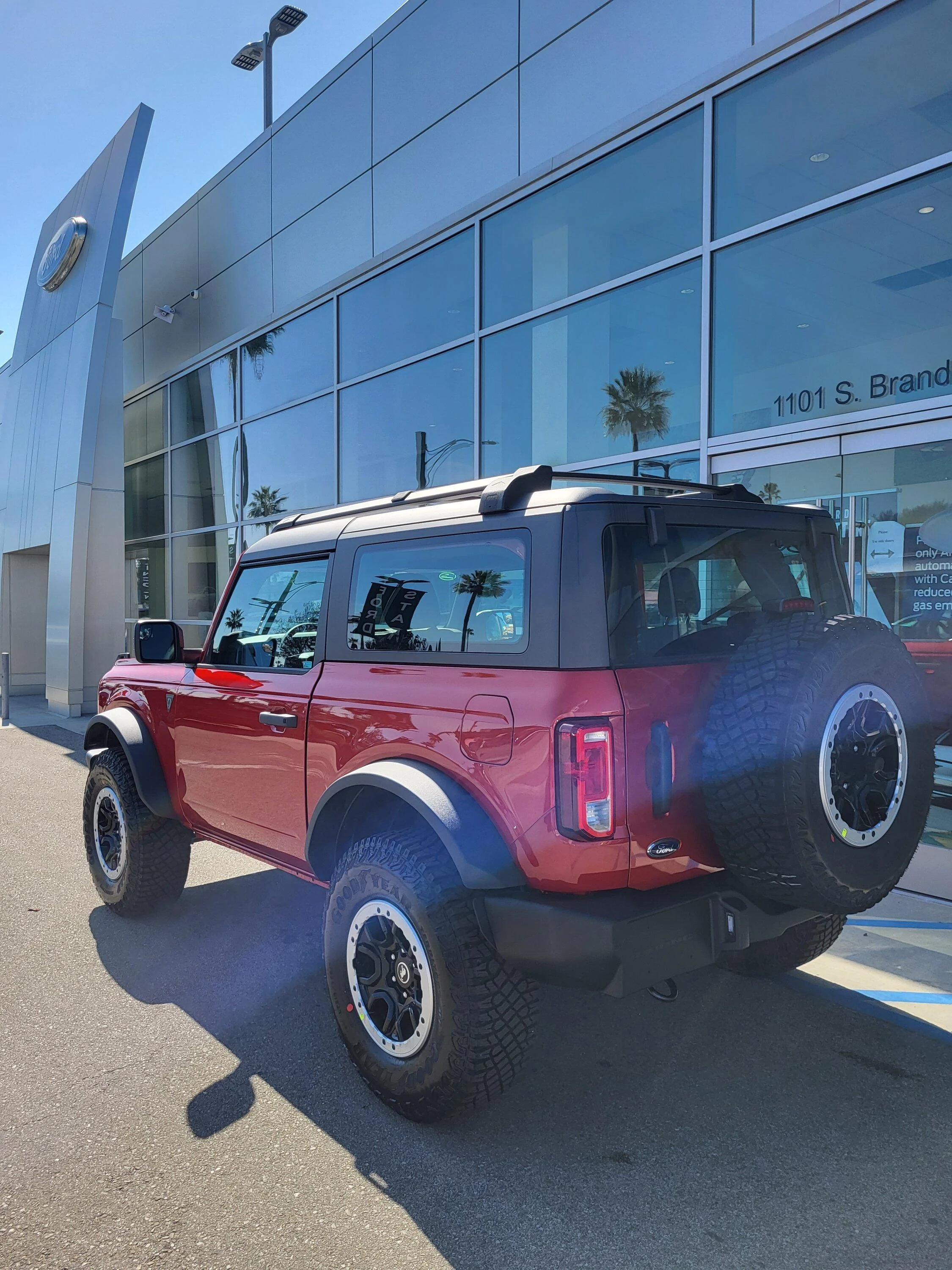 Ford Bronco California Check-in 20230219_124048