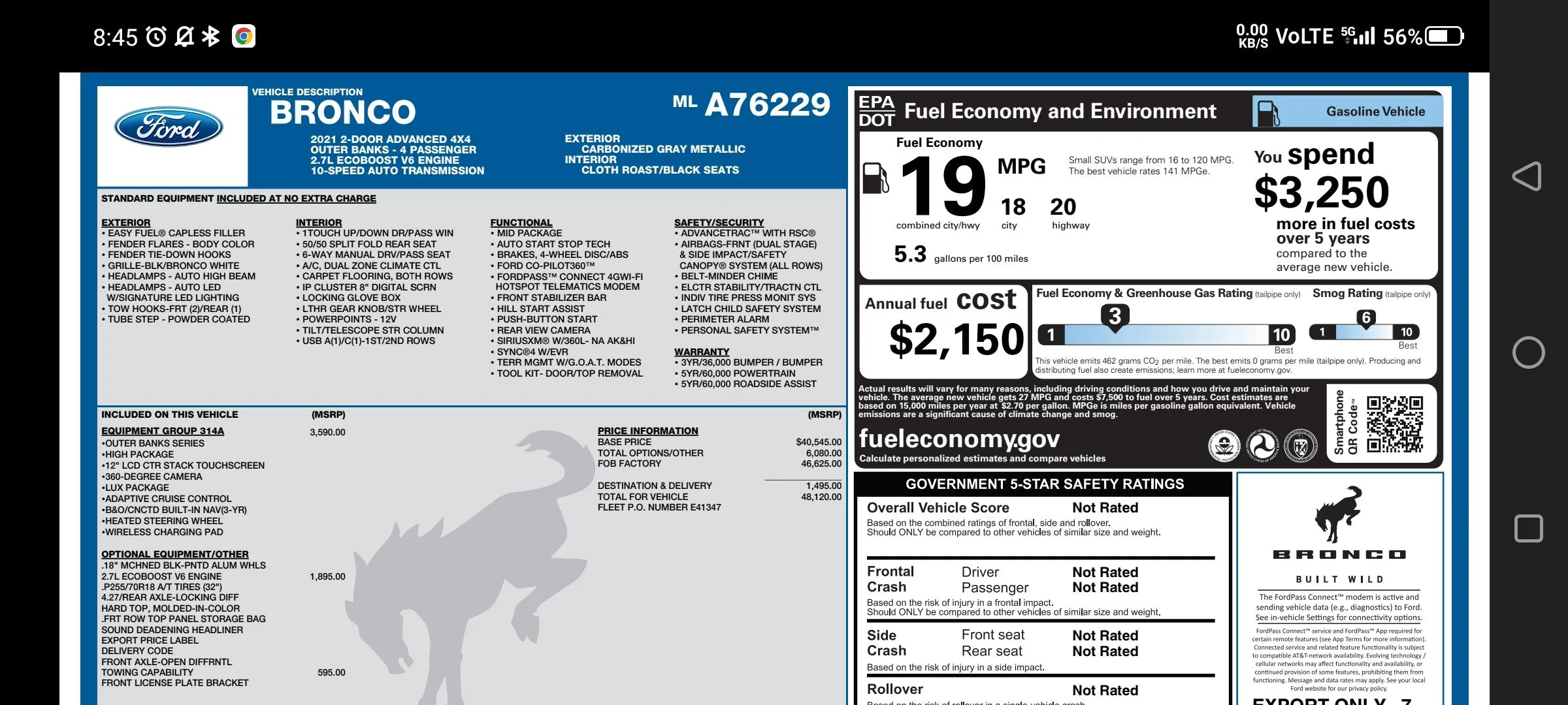 Ford Bronco Do I need Advanced 4wd (4A)? Screenshot_2023-02-20-08-45-57-920
