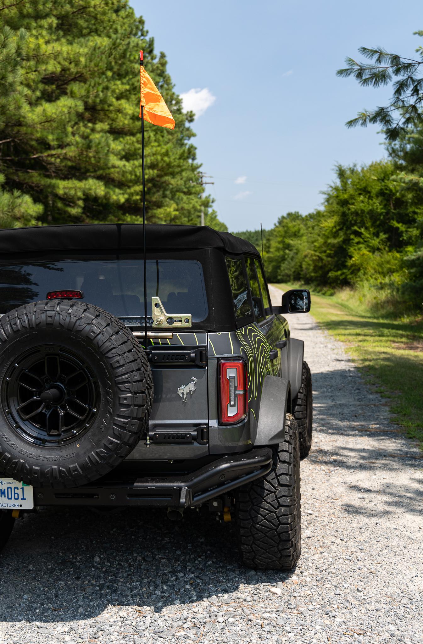 Ford Bronco Antenna / Flag Mount from RTR Vehicles 8F5A1870