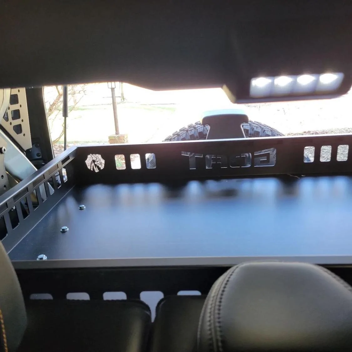 Ford Bronco GOAT FABRICATION ADJUSTABLE CARGO BASKET IMG_7275 2