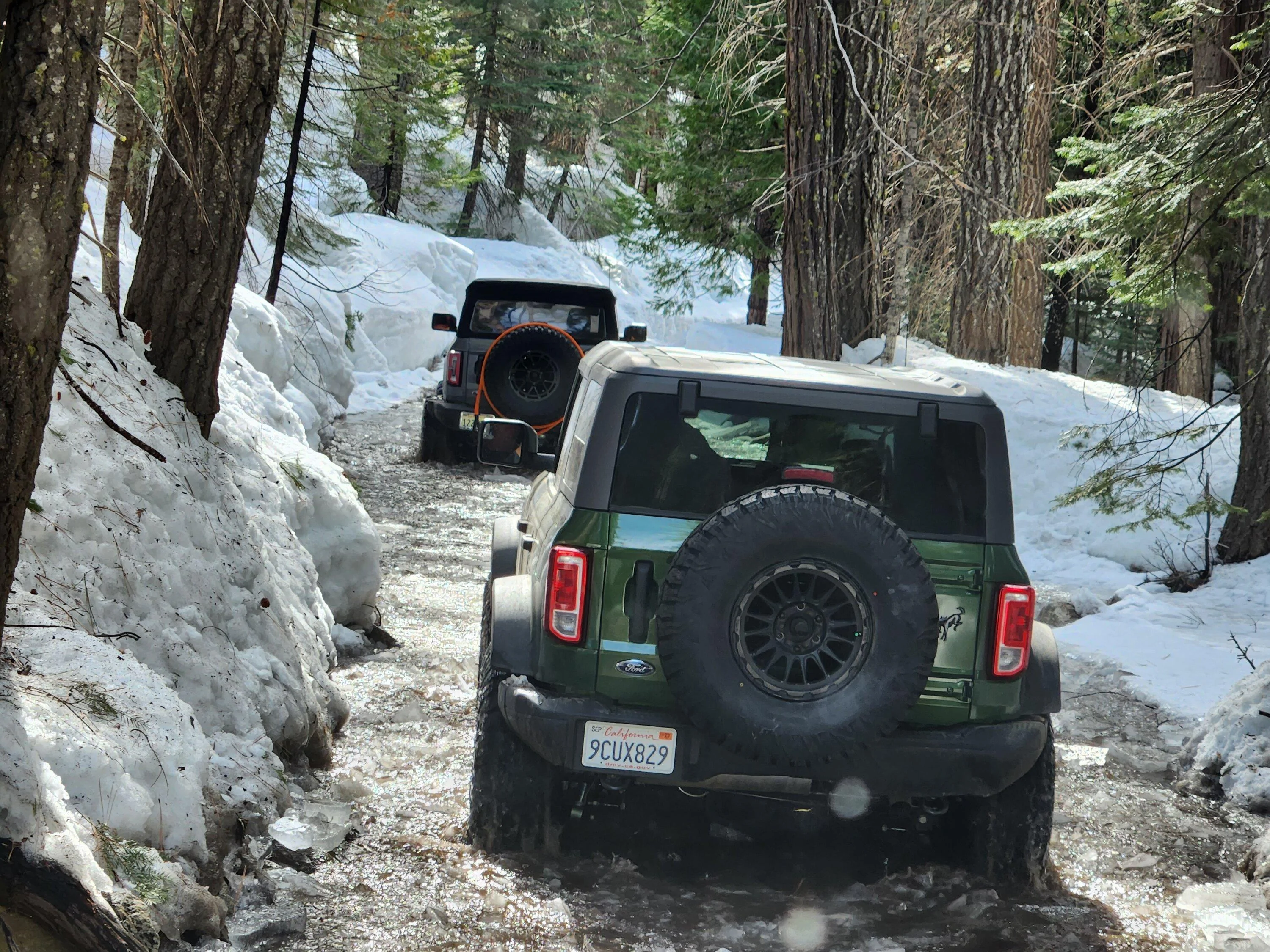 Ford Bronco Bronco Snow Day @ Eagle Lake, Fordyce Trails Sierra Nevada Mountains 20230219_132001