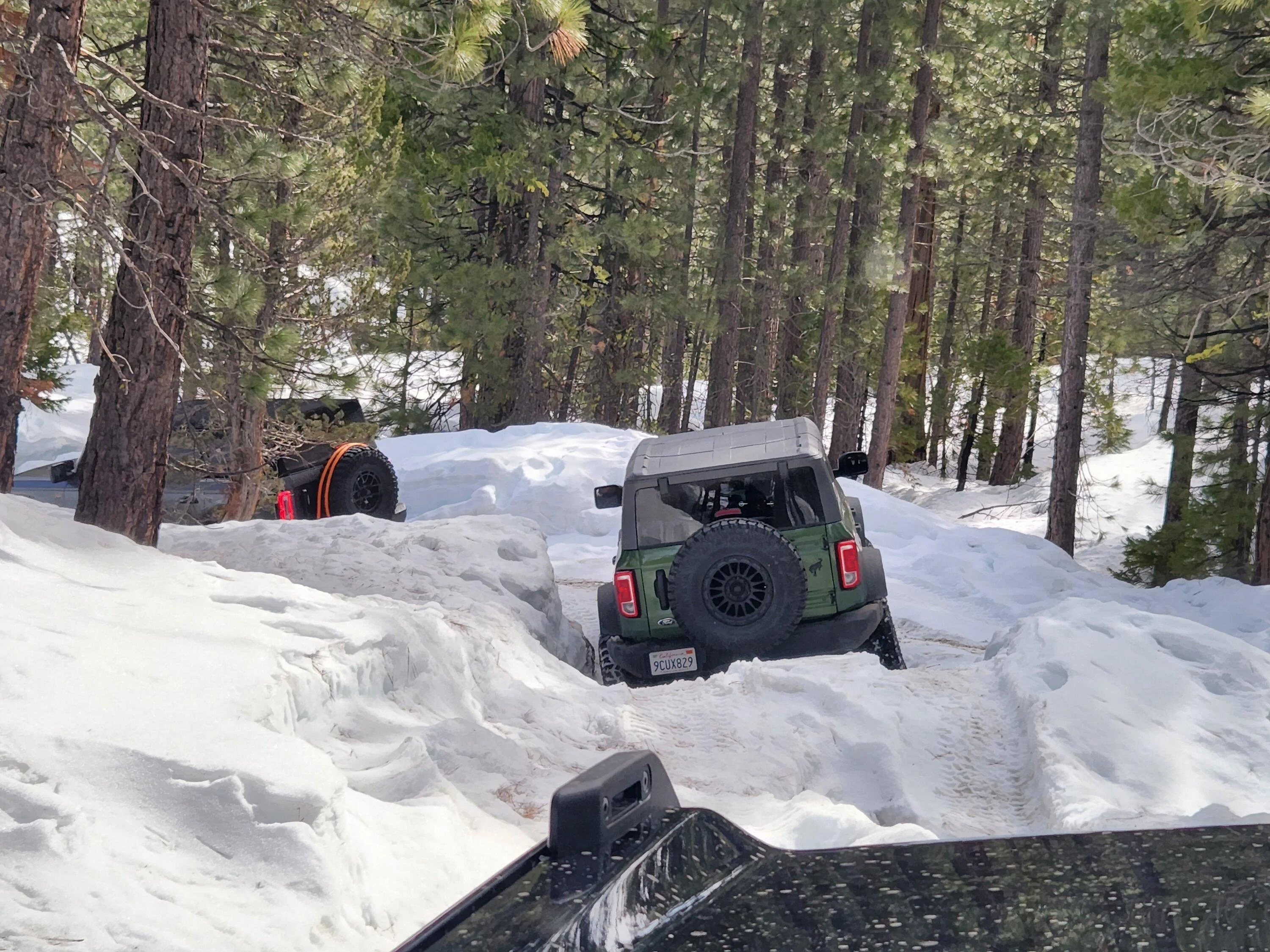 Ford Bronco Bronco Snow Day @ Eagle Lake, Fordyce Trails Sierra Nevada Mountains 20230219_131252