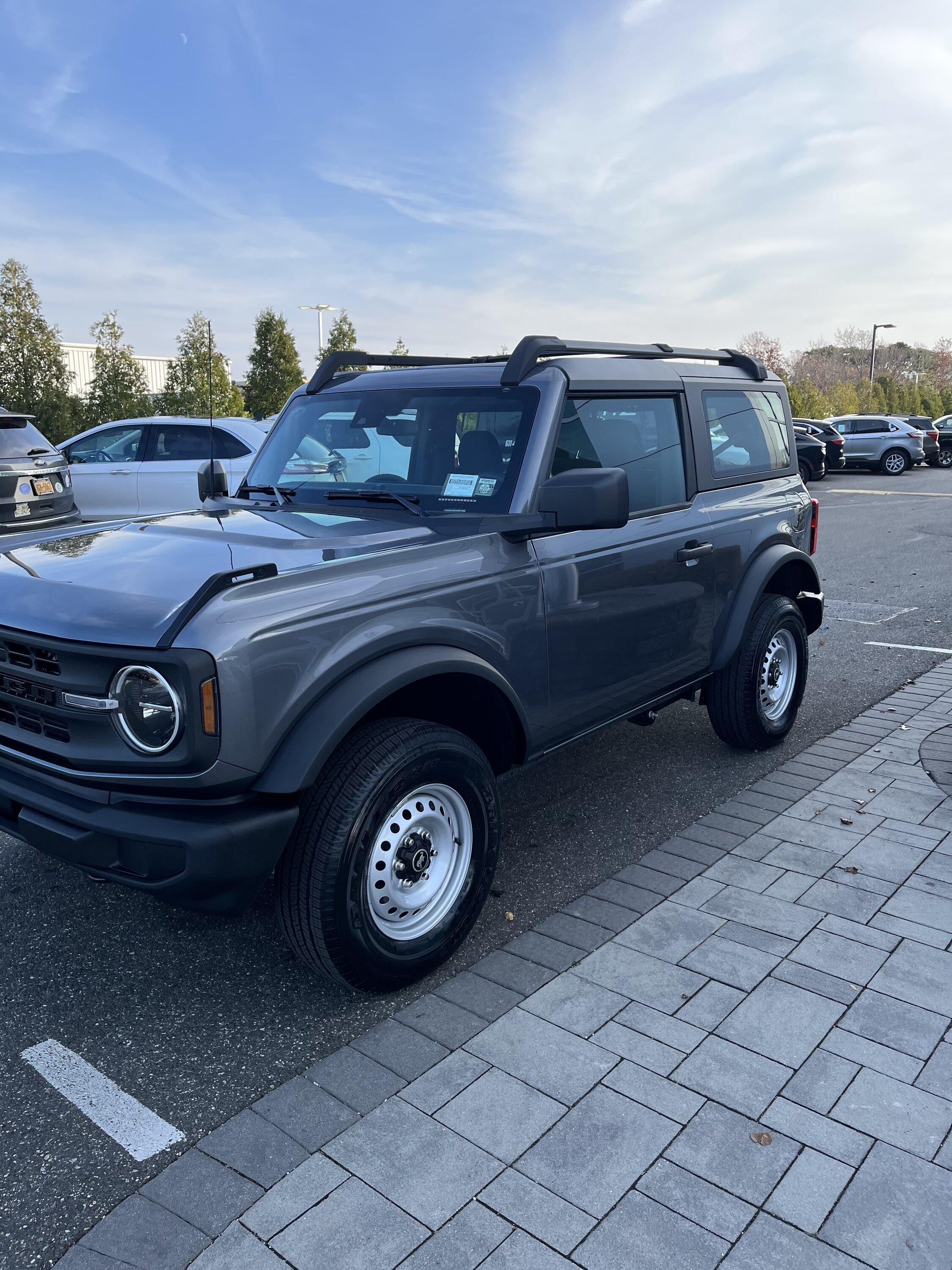 Ford Bronco Finally arrived. Seems like a lot for 35k B8CAC4AF-3018-4796-9927-E3404E01549D