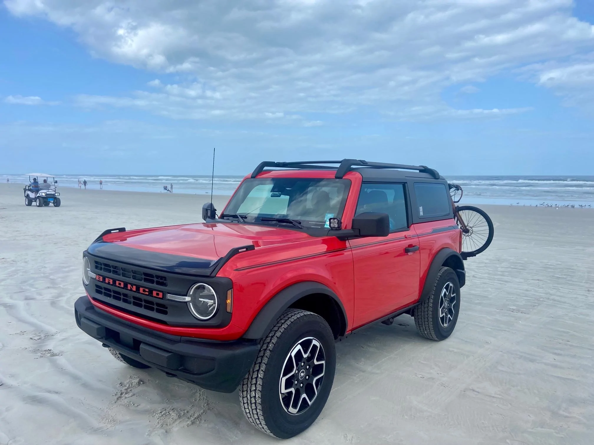 Ford Bronco Finally arrived. Seems like a lot for 35k sand bronco