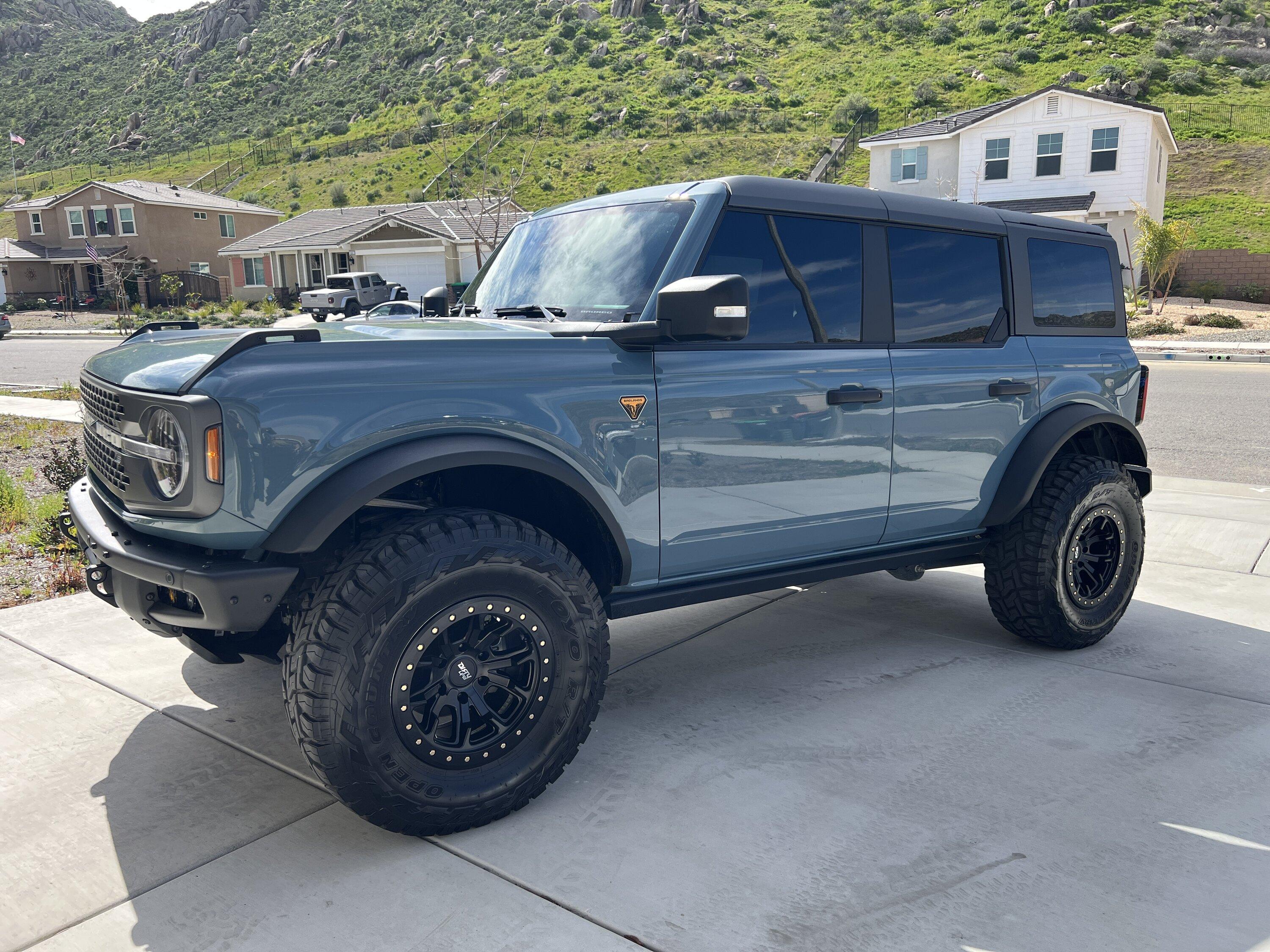 Ford Bronco Show us your installed wheel / tire upgrades here! (Pics) 5128D4B6-067B-4383-8FBA-7BD8ACBA6B71