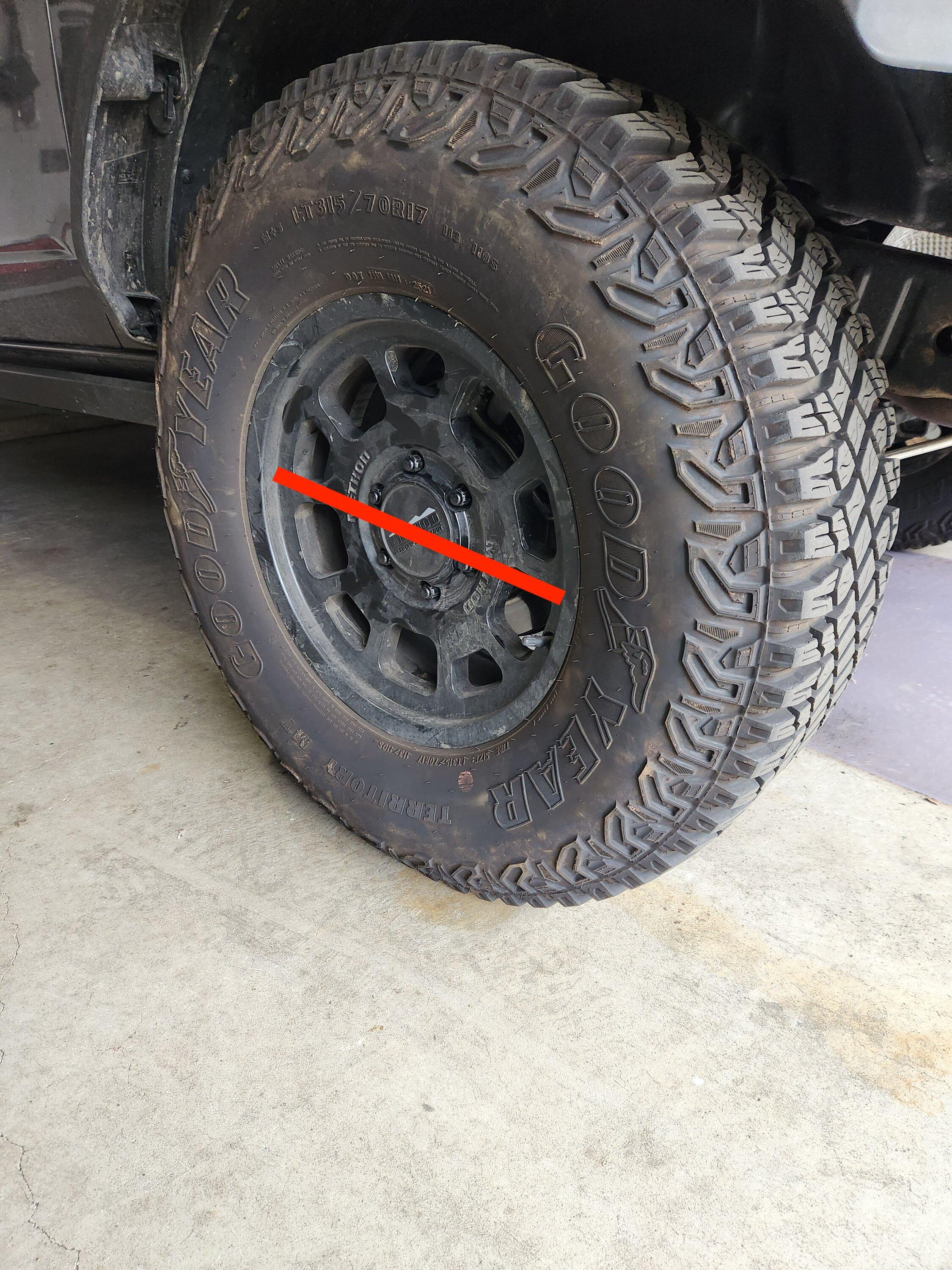Ford Bronco Replace Sasquatch with Method 703 Offset question. 16770247766293157731861272579794
