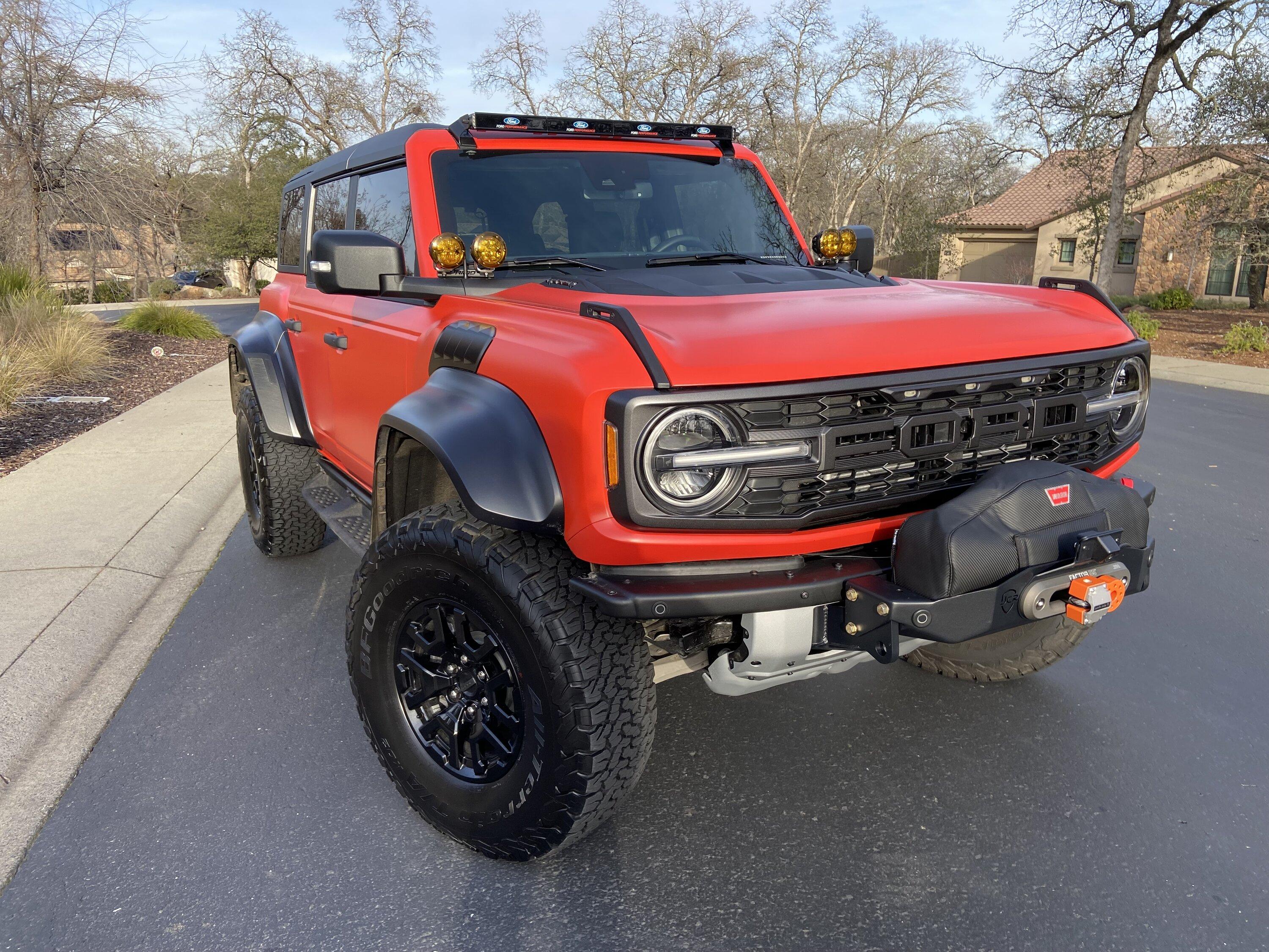 Ford Bronco Code Orange in person 4FCEADF8-4B34-49C1-ABB6-167862F8779F