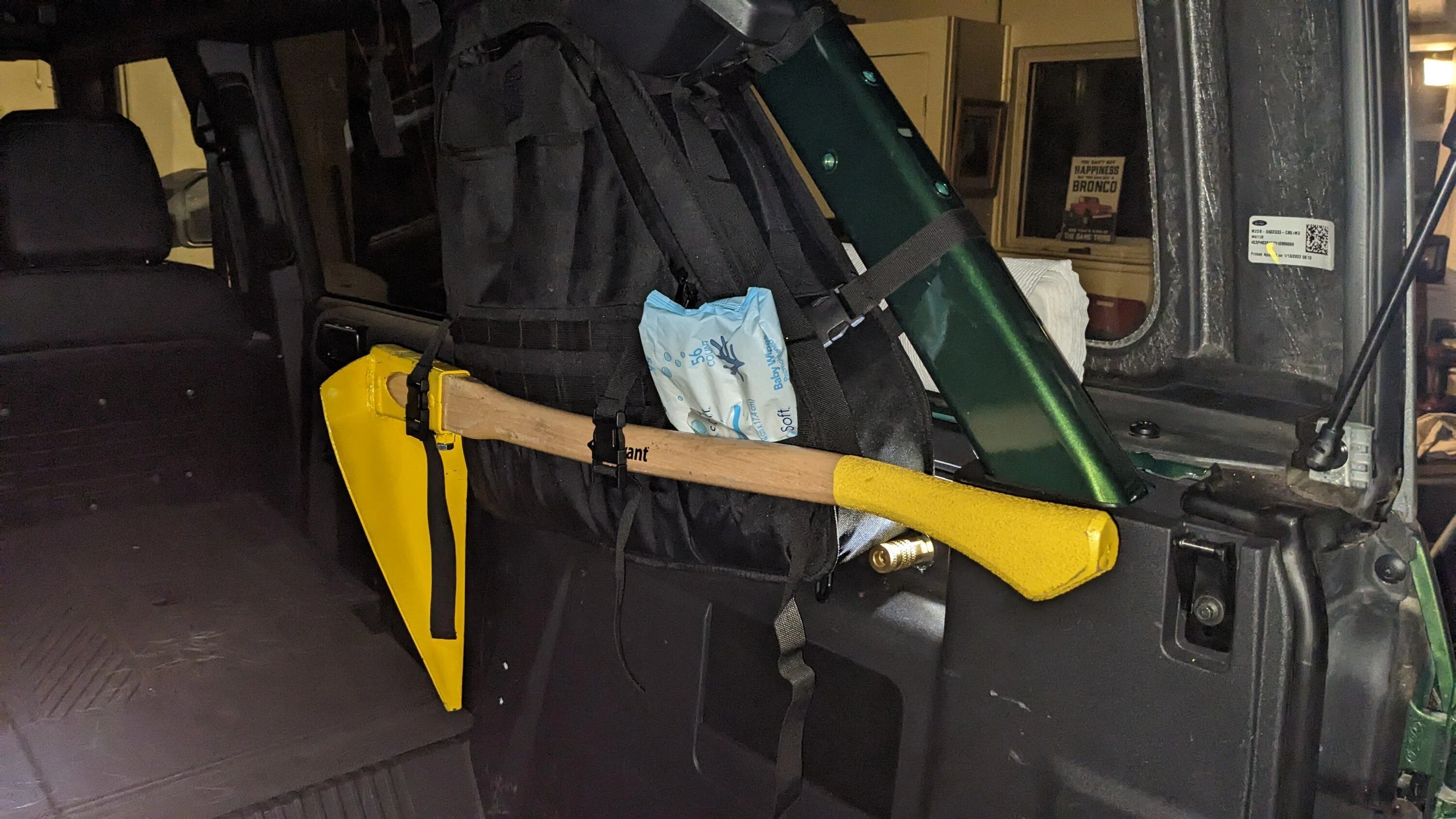 Ford Bronco Rear compartment storage PXL_20230218_041812025