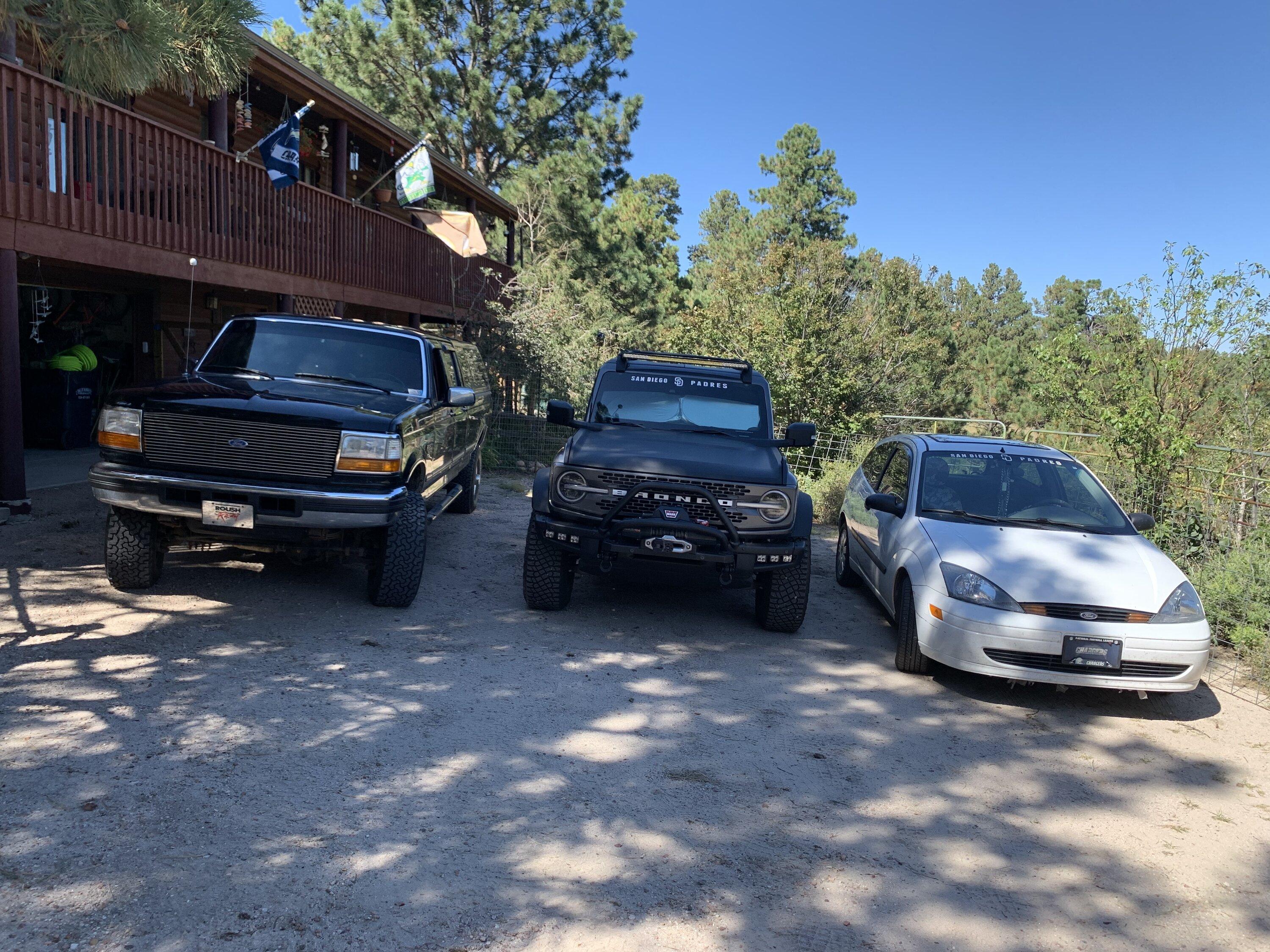 Ford Bronco Post your Bronco's garage mates! 76E136FC-9FE5-408F-8D77-A52085BDE4FC