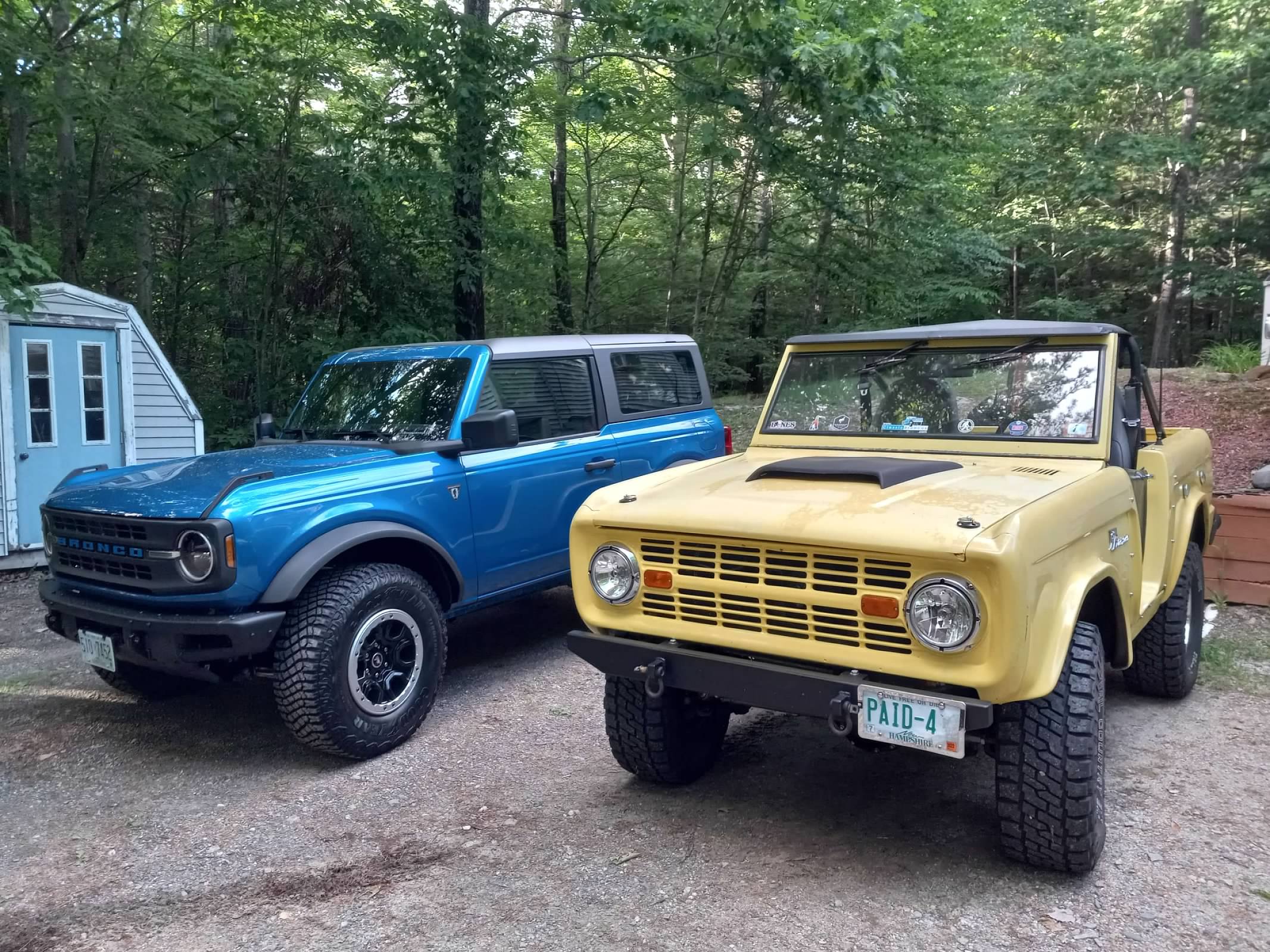 Ford Bronco Post your Bronco's garage mates! K-J