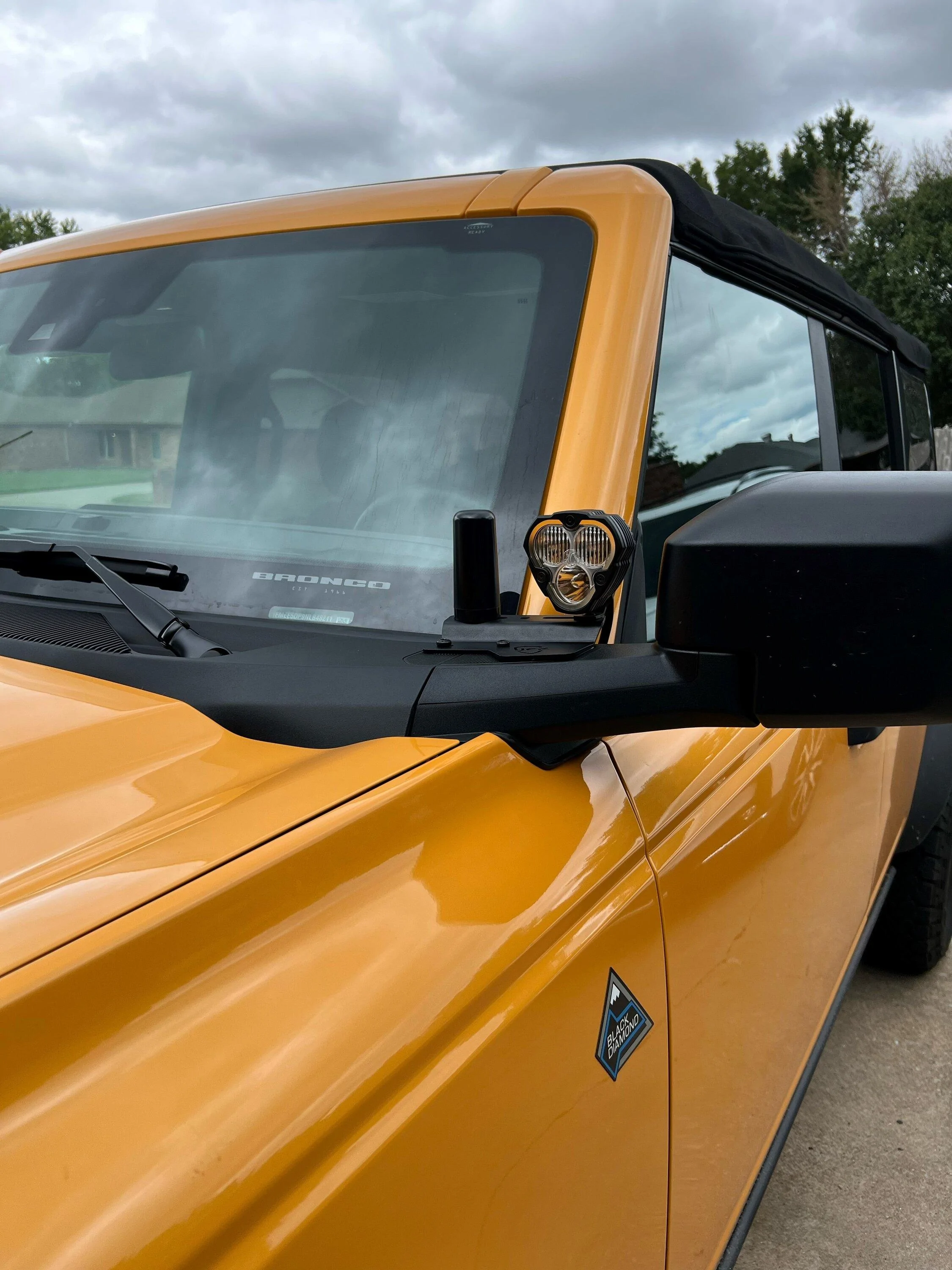 Ford Bronco Antenna Mounts for Midland GMRS Ant mount