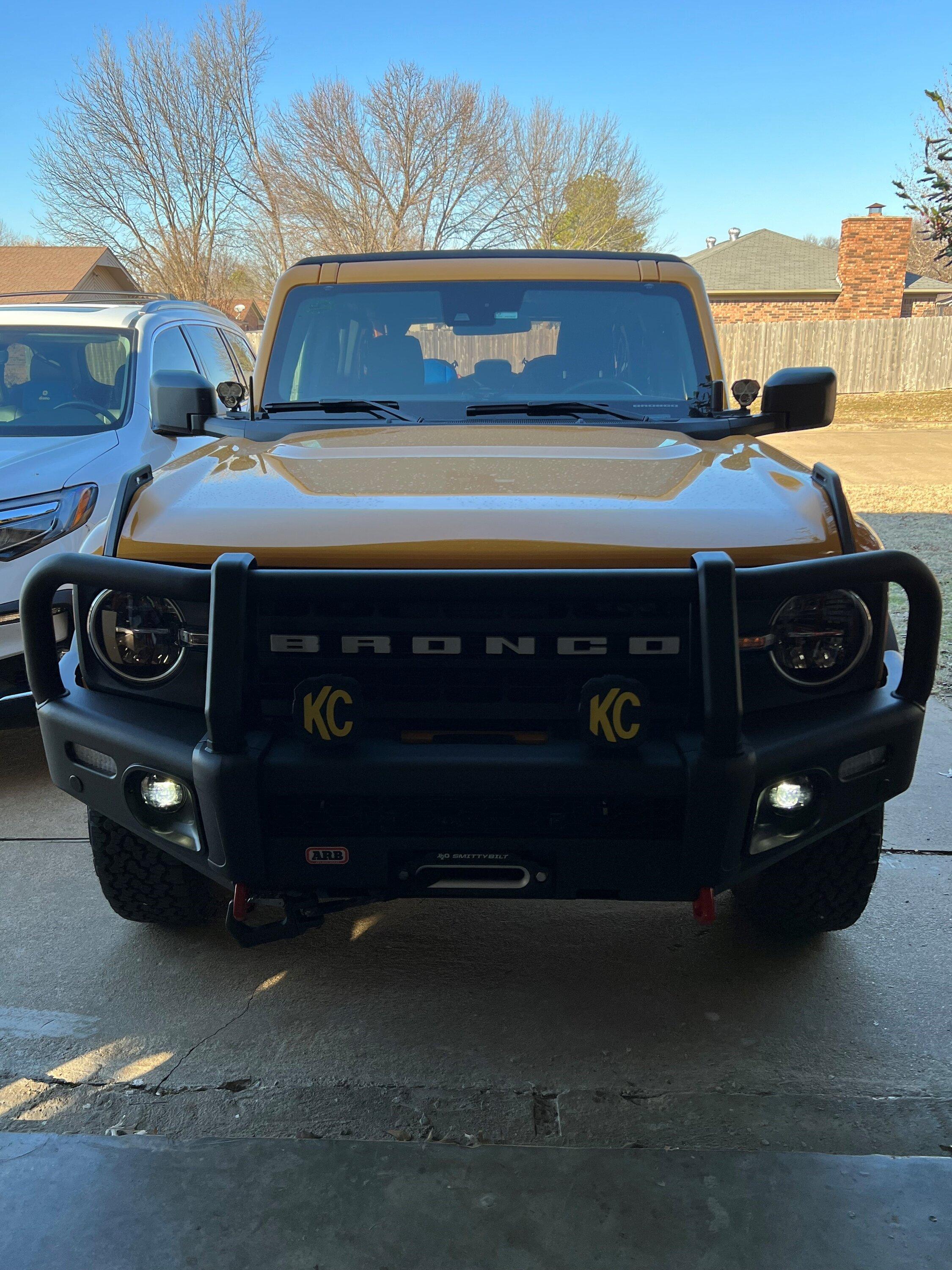 Ford Bronco ARB Summit Front Bumper Experiences? arb2