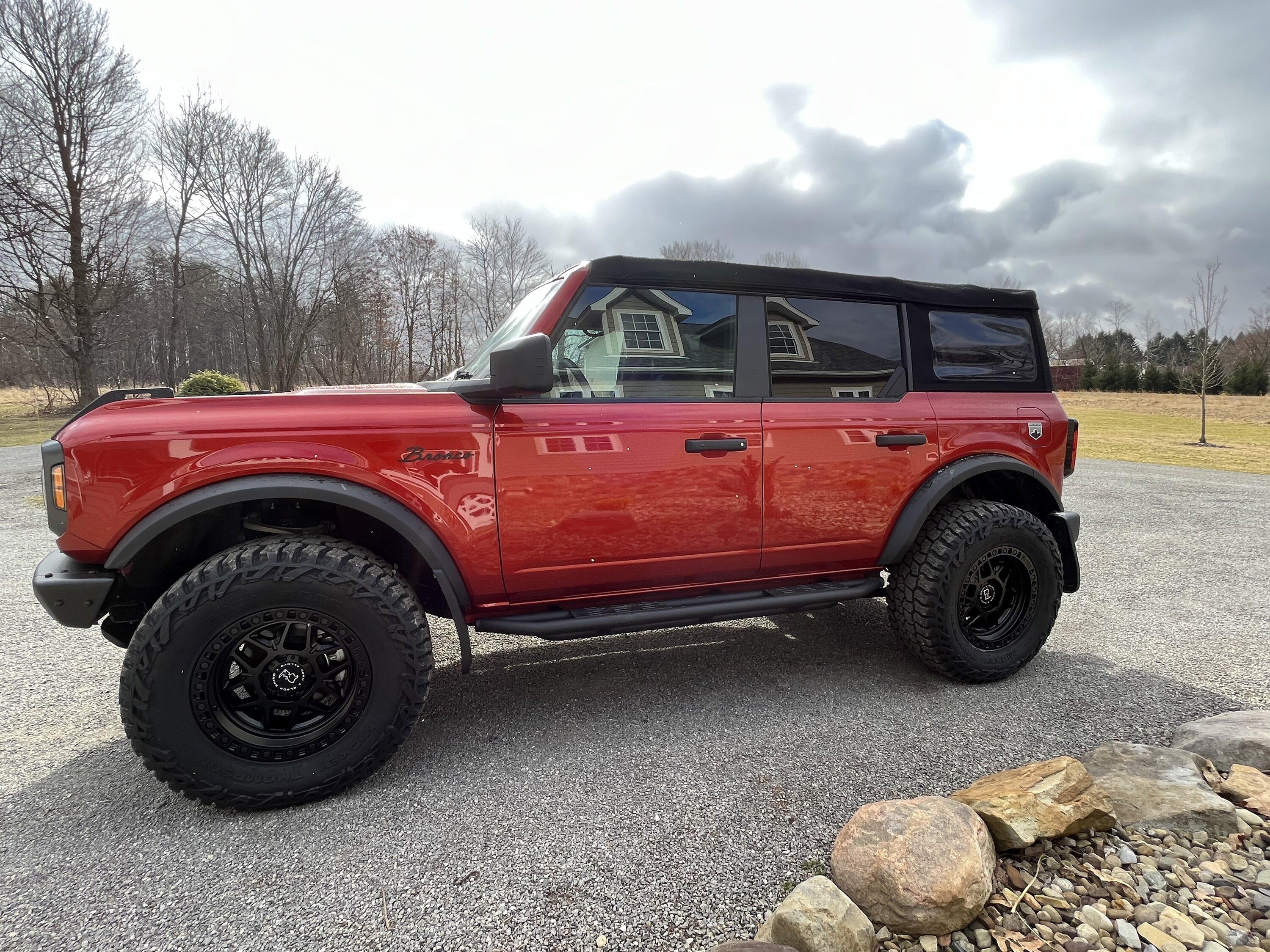 Ford Bronco Show us your installed wheel / tire upgrades here! (Pics) A4B7386C-446C-4C76-963C-683BC102B2C6