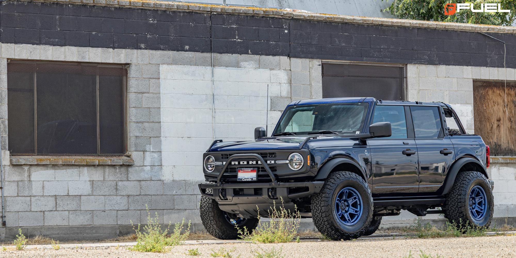 Ford Bronco Blue wheels? truck-fuel offroad-slayer-d839-dark blue-17x9-2021 ford bronco 8_gal_7145