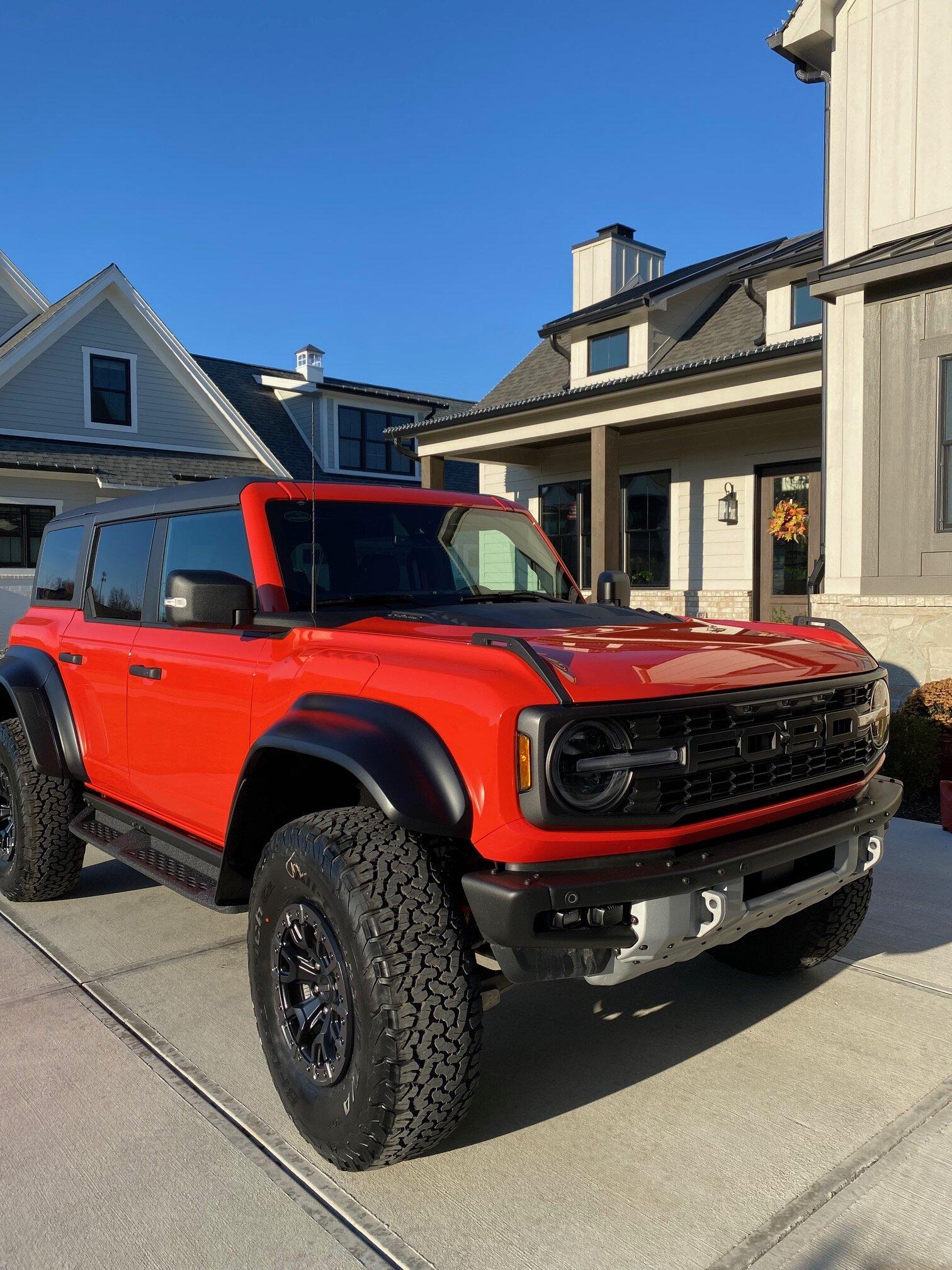 Ford Bronco Post your Bronco's garage mates! Raptor pic2