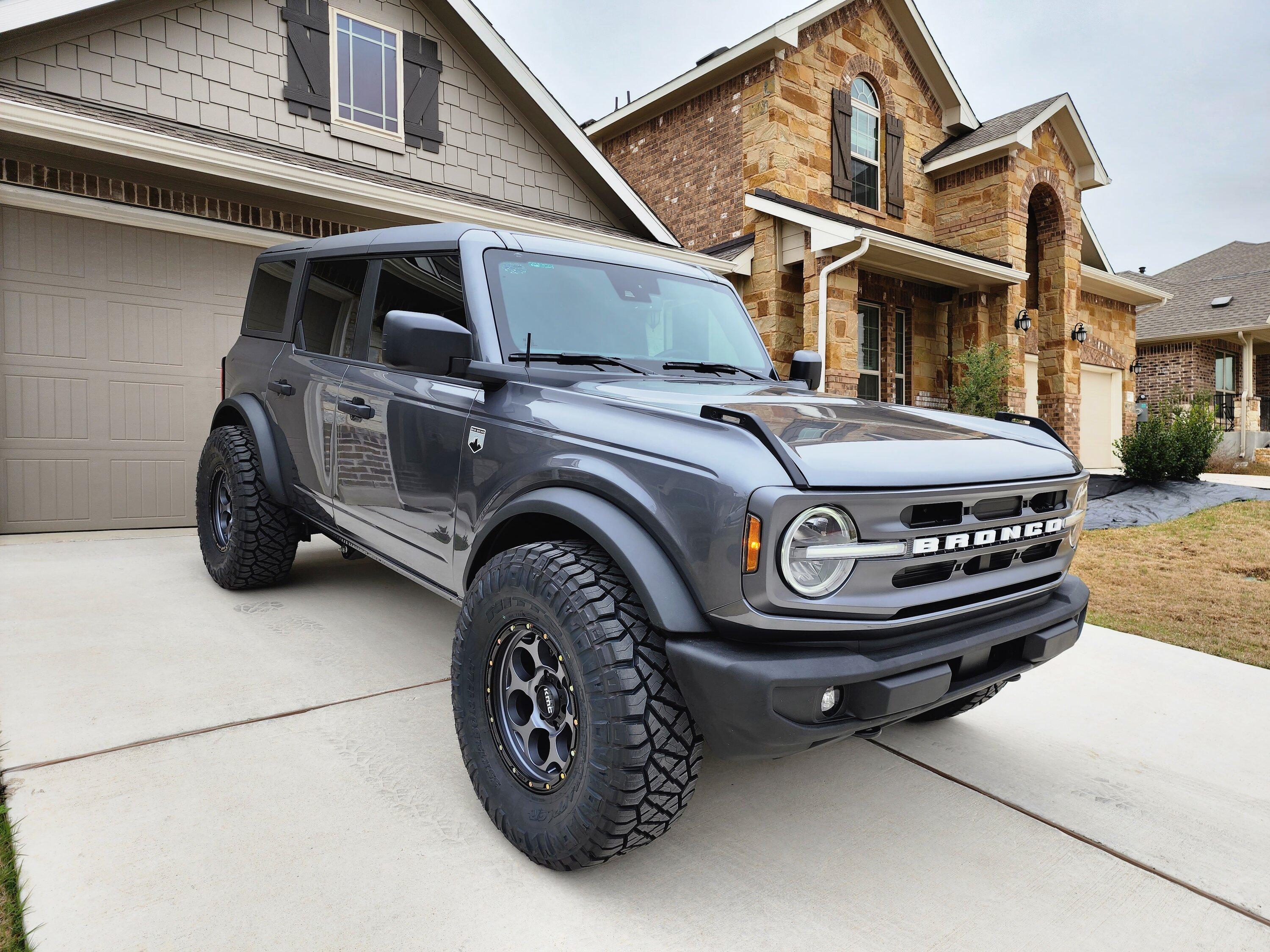 Ford Bronco Show us your installed wheel / tire upgrades here! (Pics) 20230224_160246