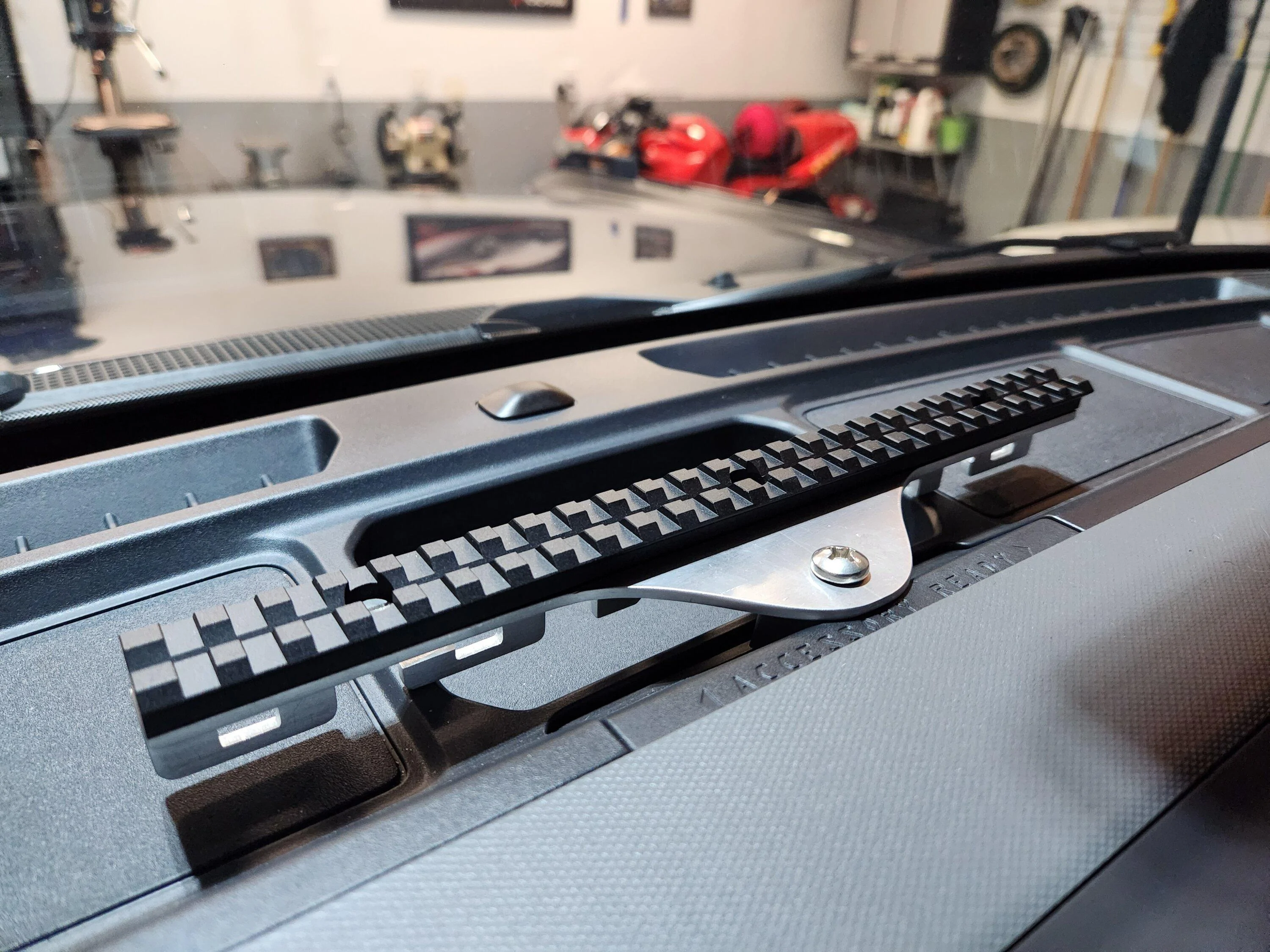 Ford Bronco My Custom DIY Dashboard Rail Mount 20230225_193858
