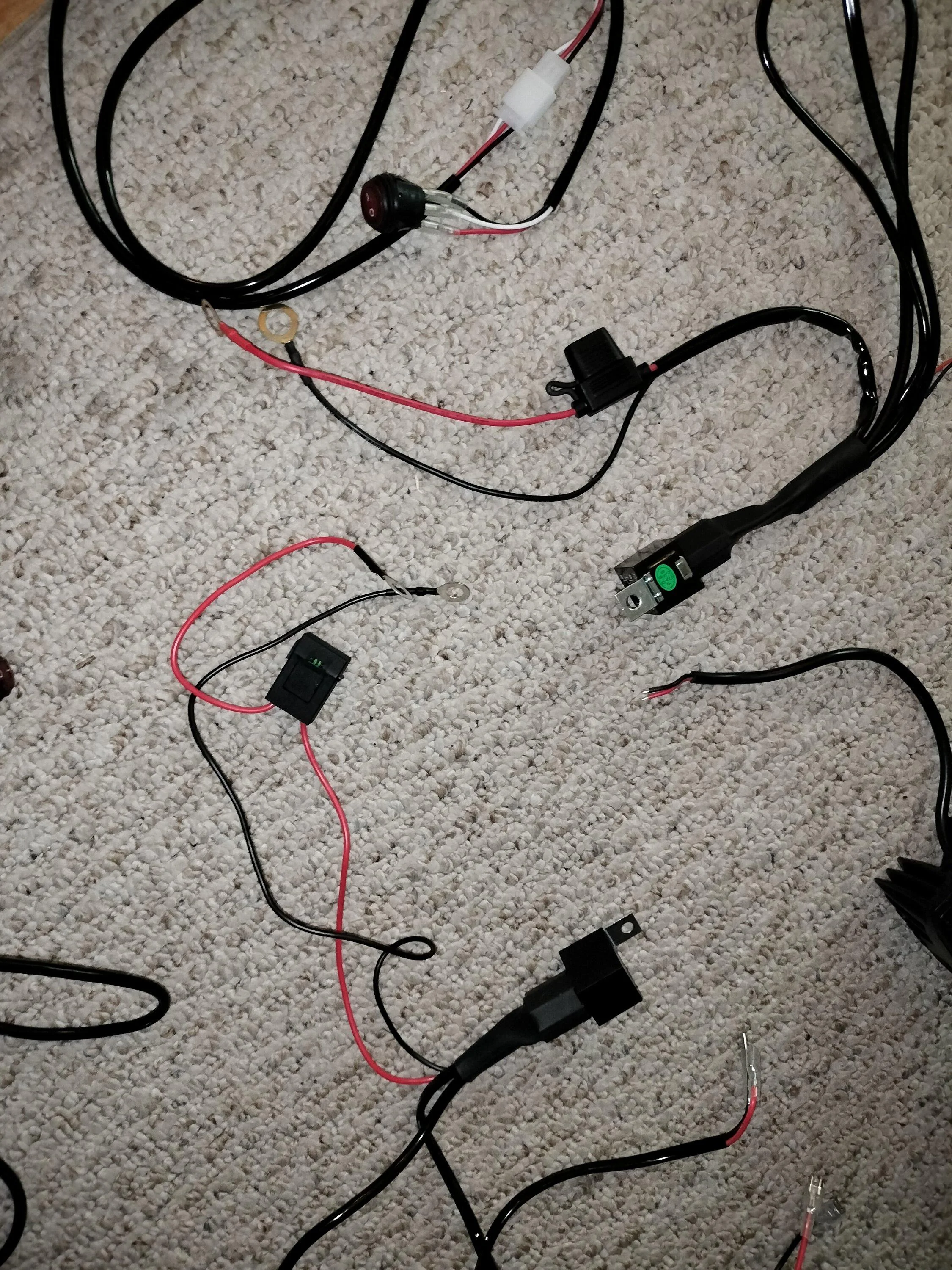 Ford Bronco Wiring lights to aux switches, using harnesses? IMG20230226085109