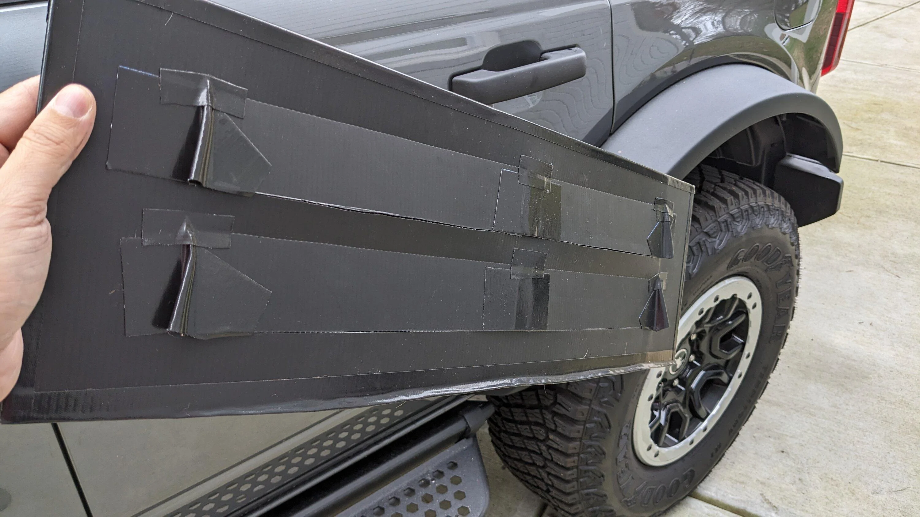 Ford Bronco My custom window vents PXL_20230226_194308683
