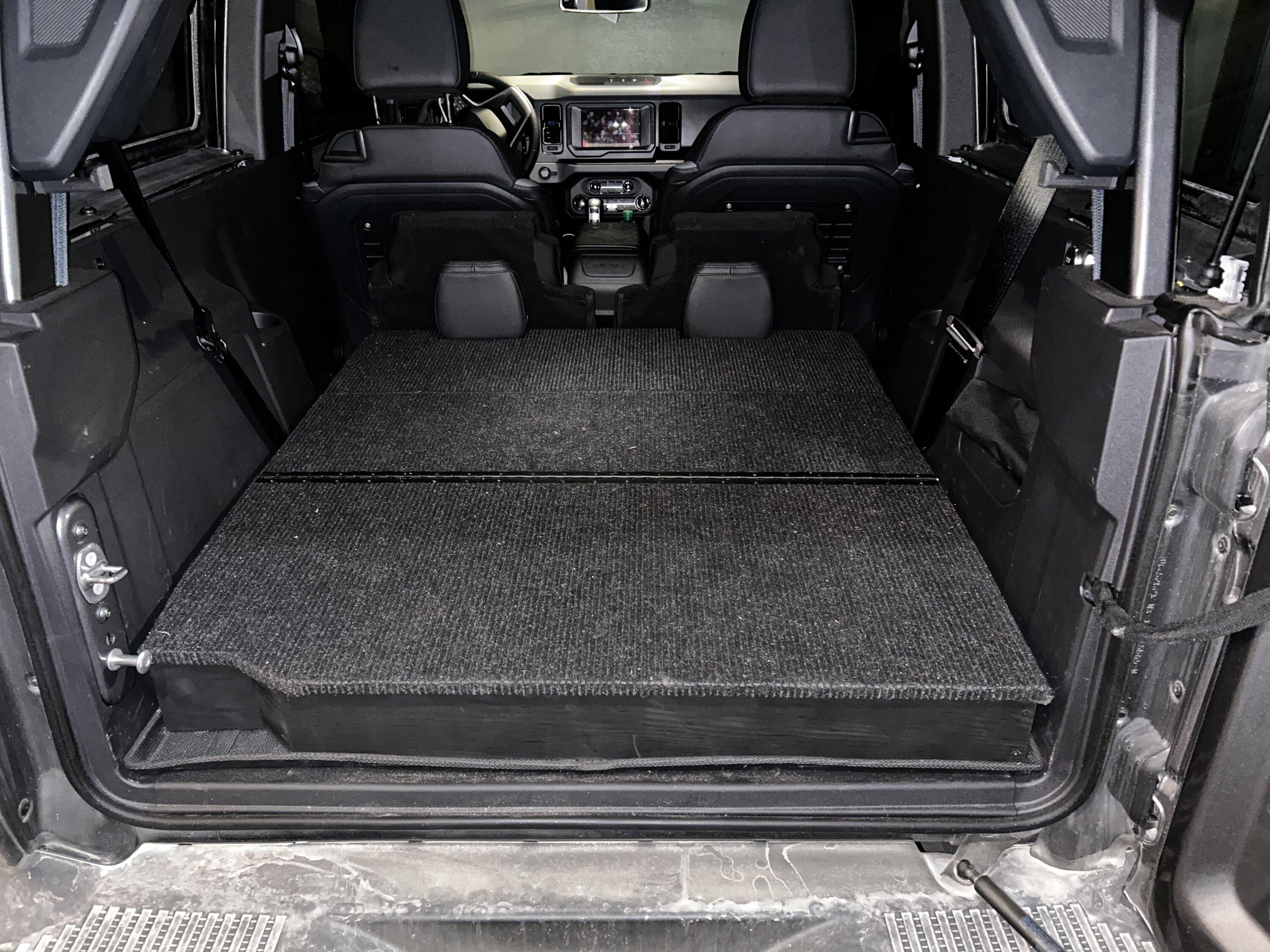 Ford Bronco Another custom 2-door rear cargo area level platform BEFCBDBB-610C-4CB0-84F6-5398C7DF3885