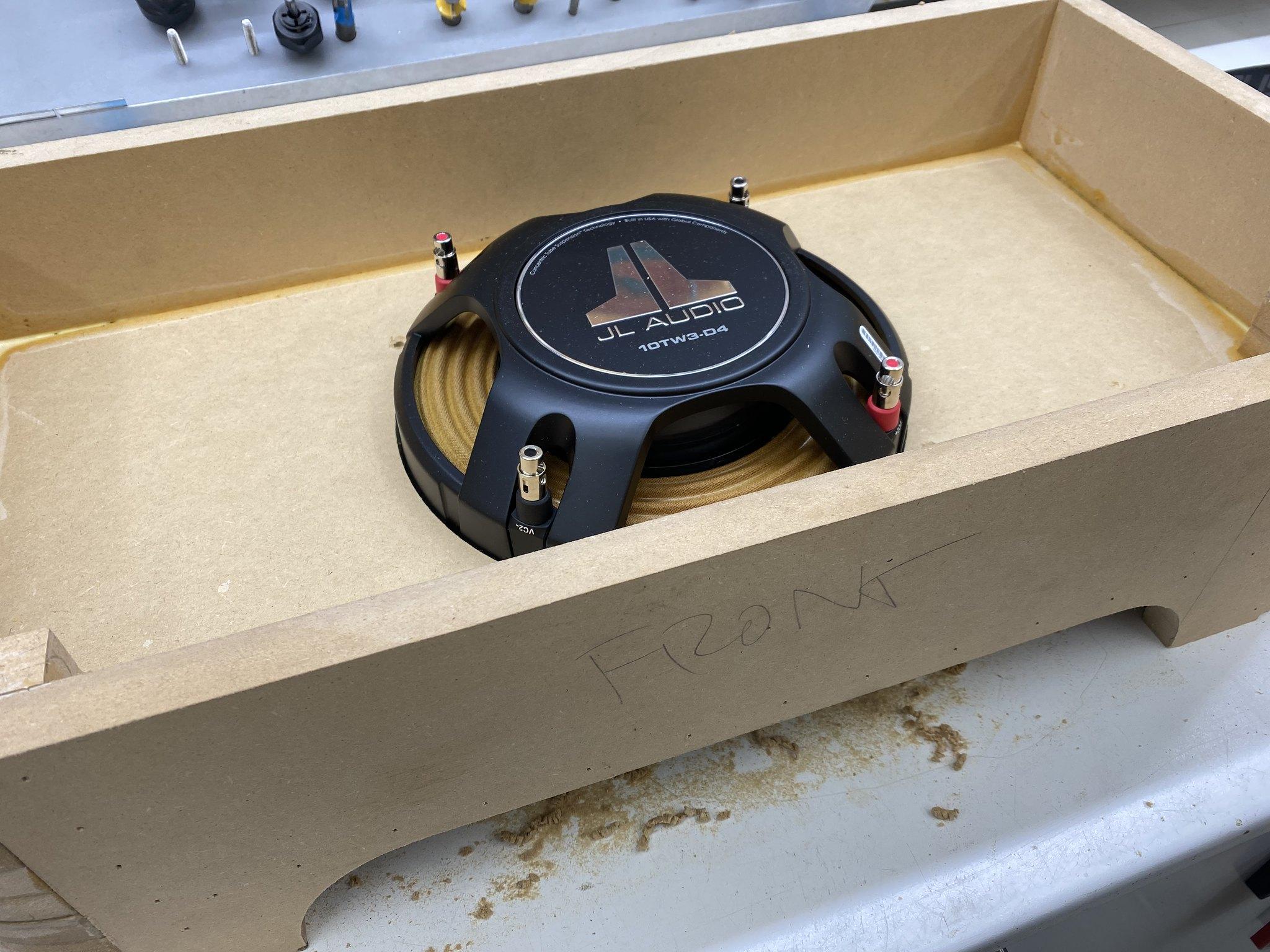 Ford Bronco Focal 3-way components, Audison SR 5.600 amplifier, JL Audio 10TW3D-4 subwoofer and custom enclosure 52656827325_e80aef31f7_k