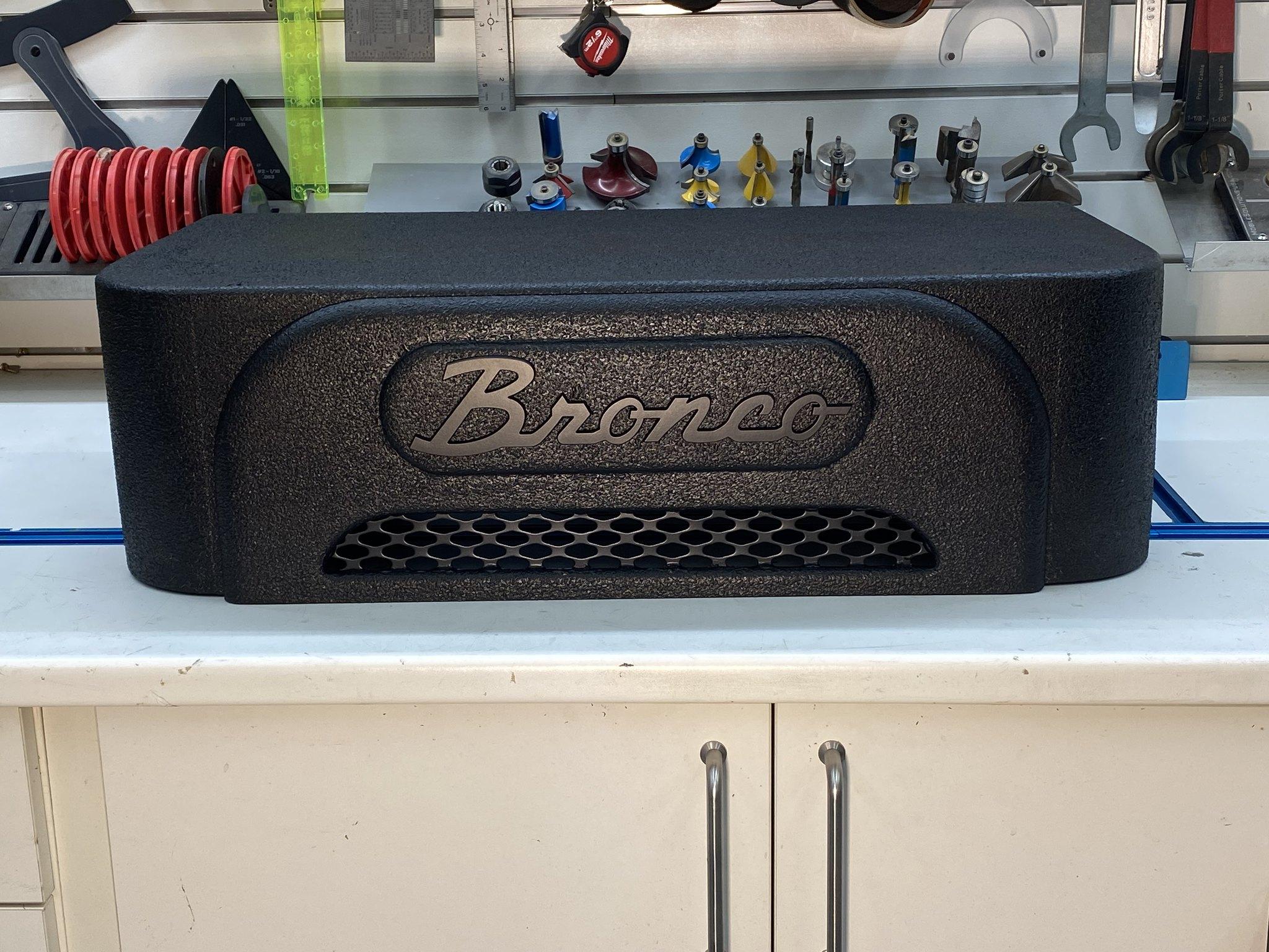 Ford Bronco Focal 3-way components, Audison SR 5.600 amplifier, JL Audio 10TW3D-4 subwoofer and custom enclosure 52714125297_77d5a933ac_k