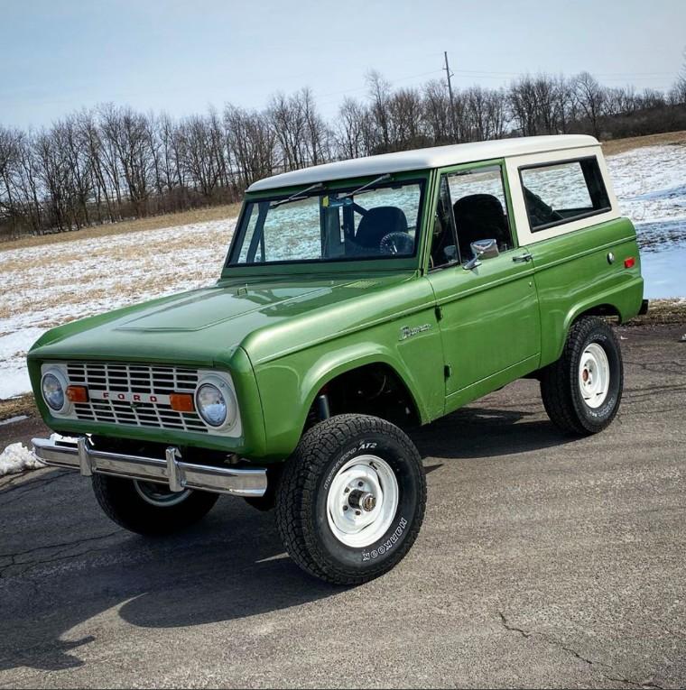 Ford Bronco Basic White Steel Wheels ? 37125