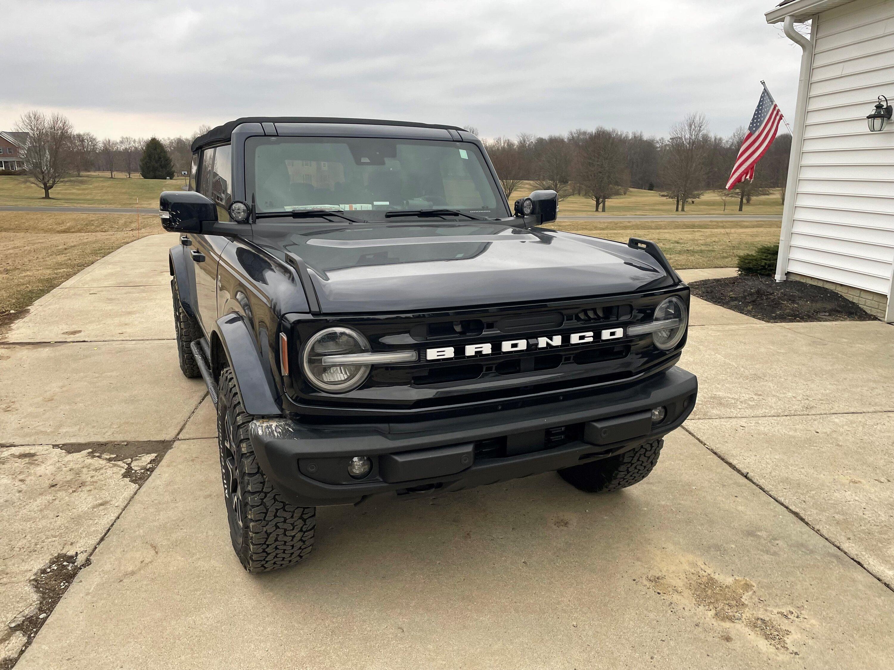 Ford Bronco Integrated winch bumpers recommendations? Old Bumper Front