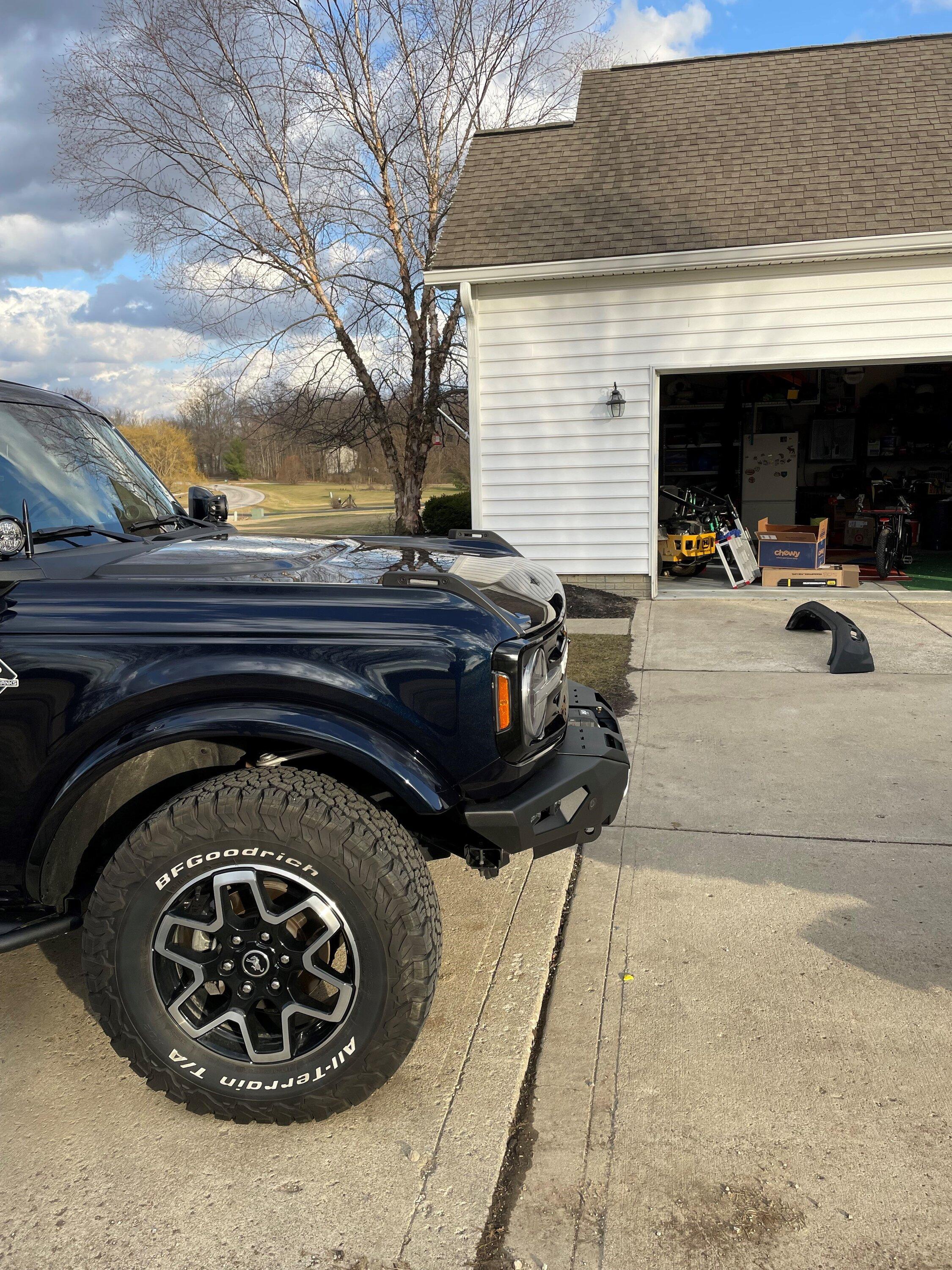 Ford Bronco Integrated winch bumpers recommendations? New Bumper Side