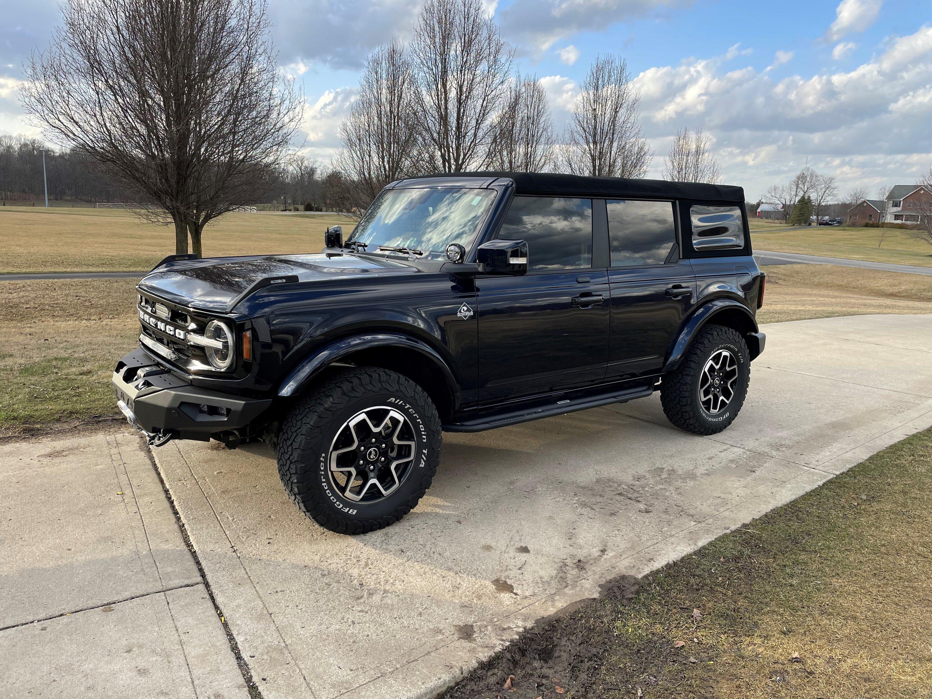 Ford Bronco Integrated winch bumpers recommendations? New Bumper Front Side
