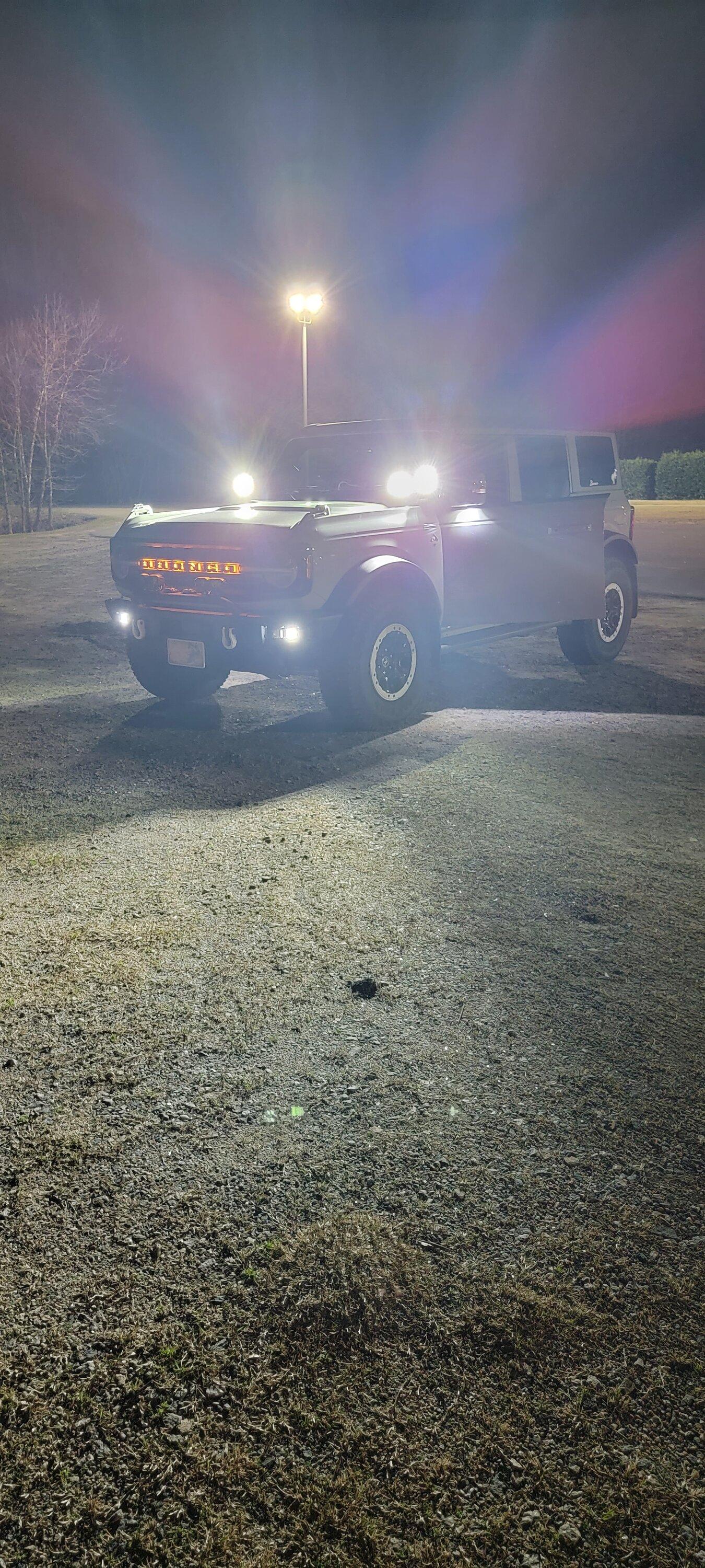 Ford Bronco Lighting On My Bronco spotsupper