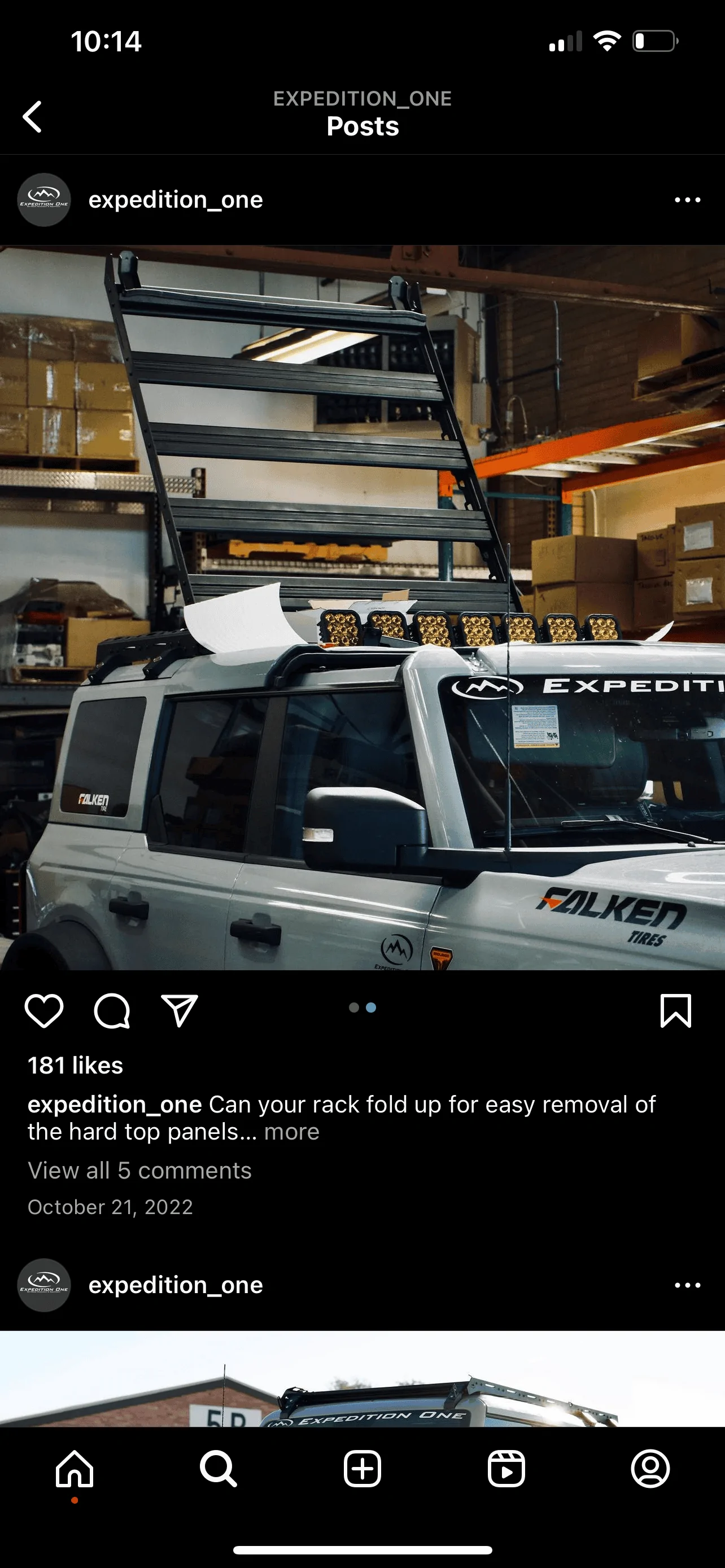 Ford Bronco Expedition One Roof Rack 5030E588-A83F-4762-94D1-350A4D9123C0