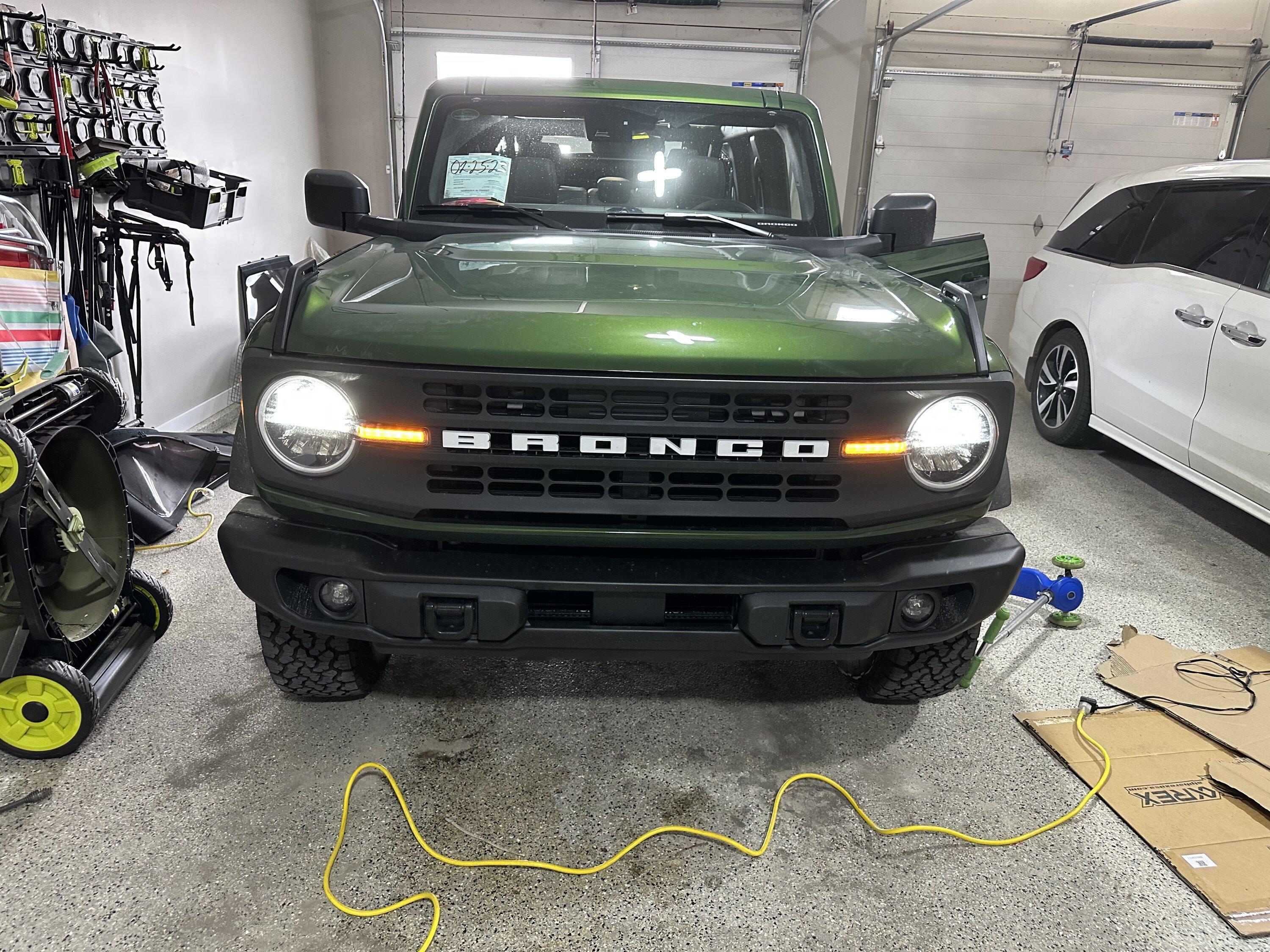 Ford Bronco Lights are on! FF169930-5A06-4191-9700-CE588AF4382C