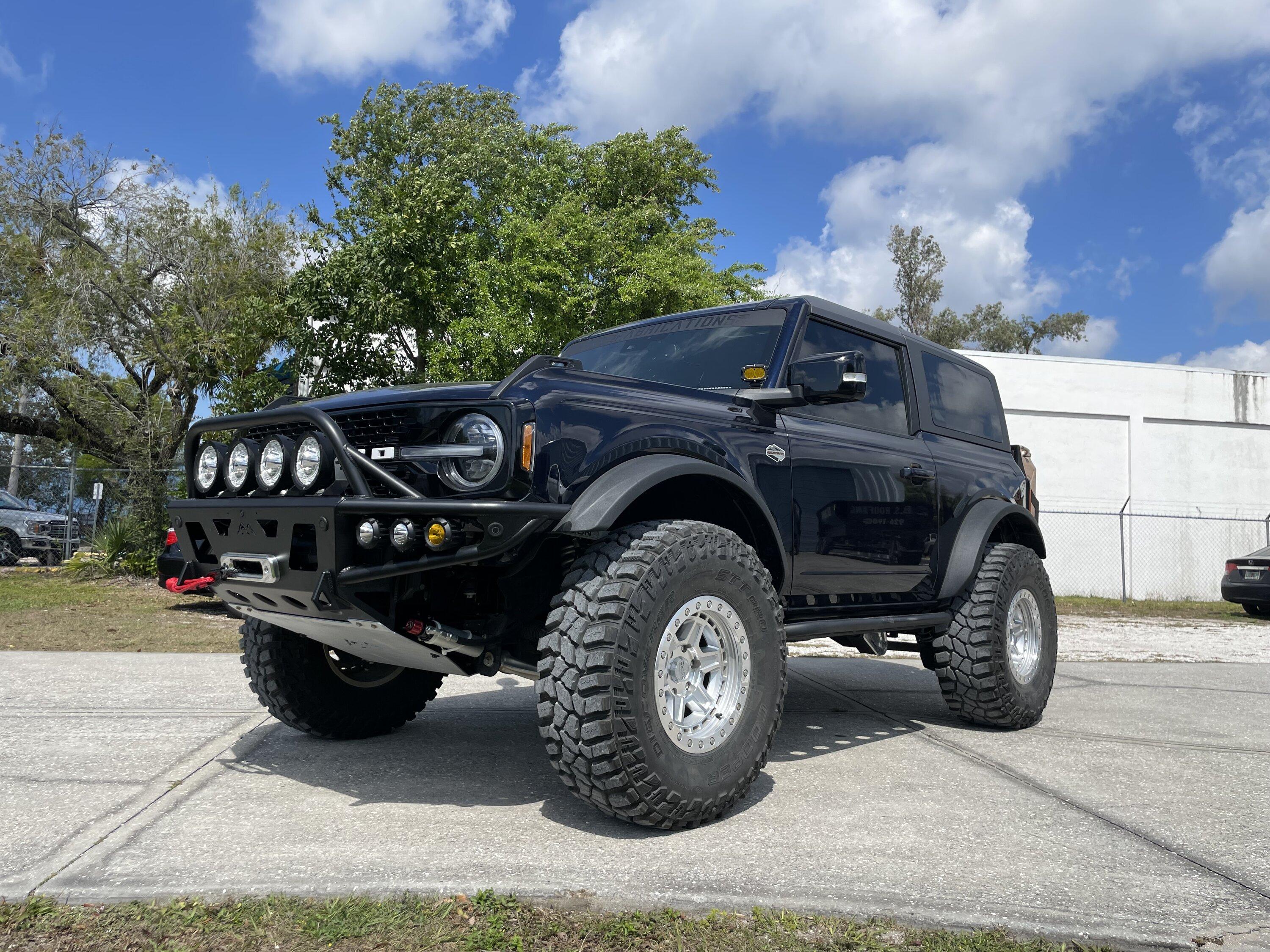 Ford Bronco SRQ Fabrications Front Hybrid Winch Bumper IMG_9834