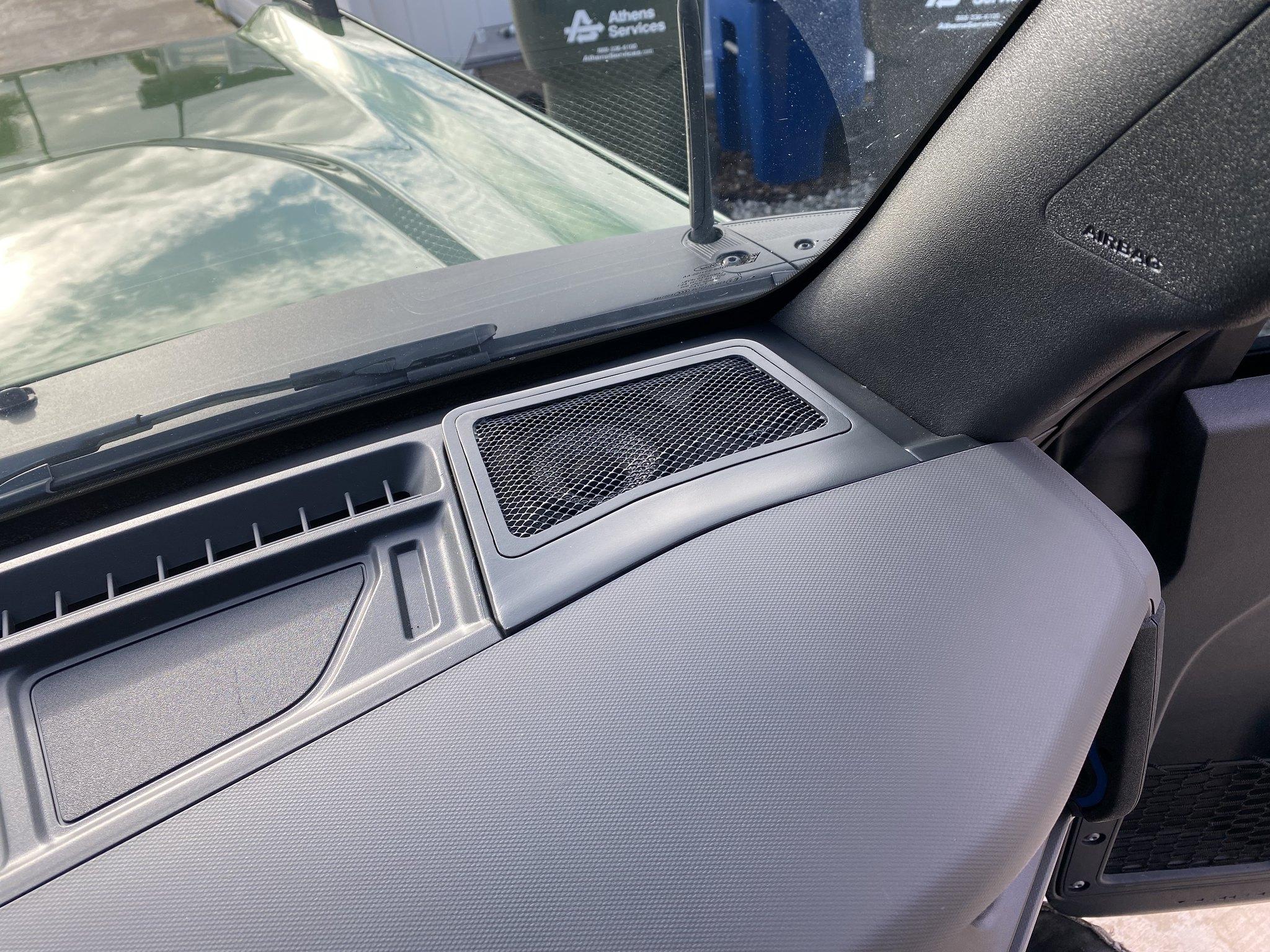 Ford Bronco Focal 3-way components, Audison SR 5.600 amplifier, JL Audio 10TW3D-4 subwoofer and custom enclosure 52718372266_8108f1cb18_k