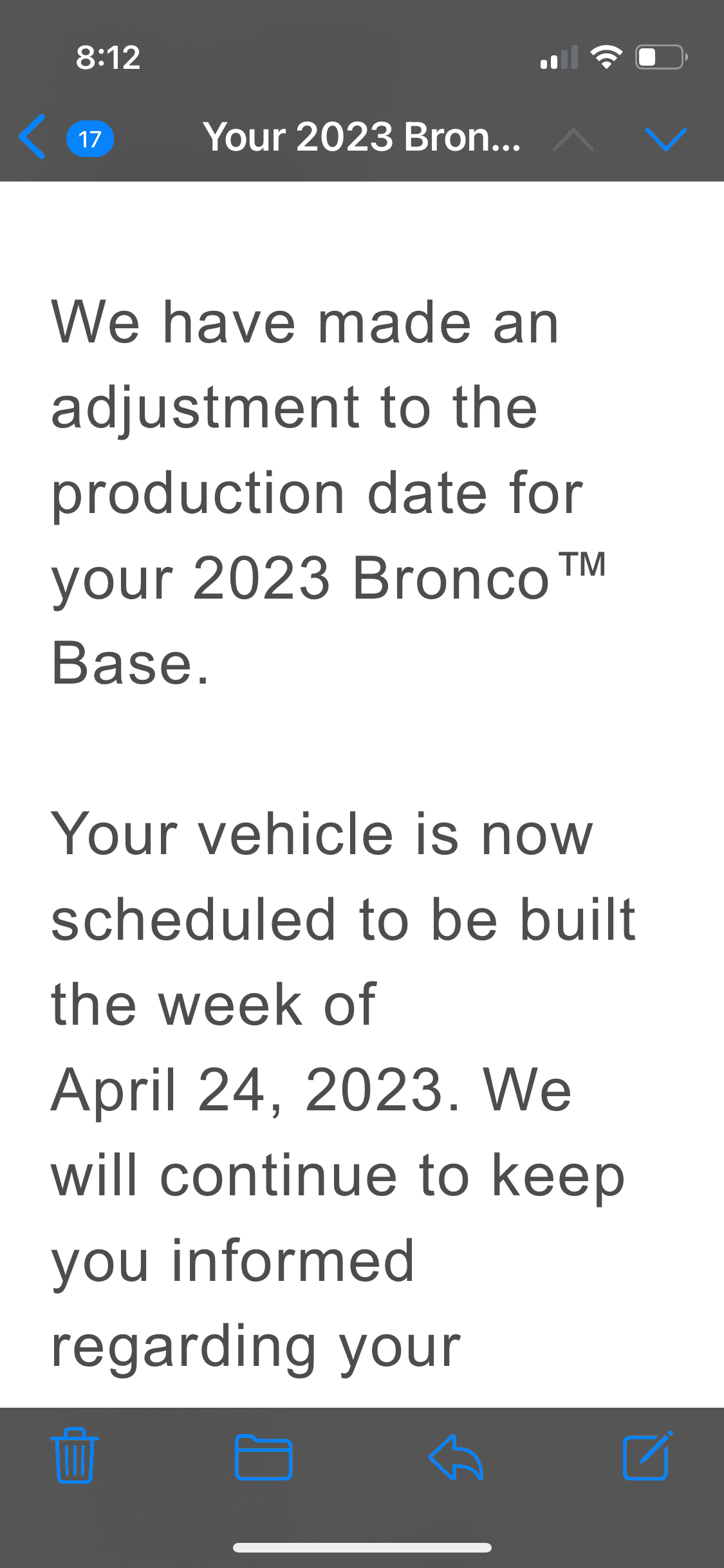 Ford Bronco The Plan & Offer - Stephens Auto Center's Mid Atlantic Bronco Connection 16B8BD11-CA6A-4A61-A2B3-877ADACBB5A5