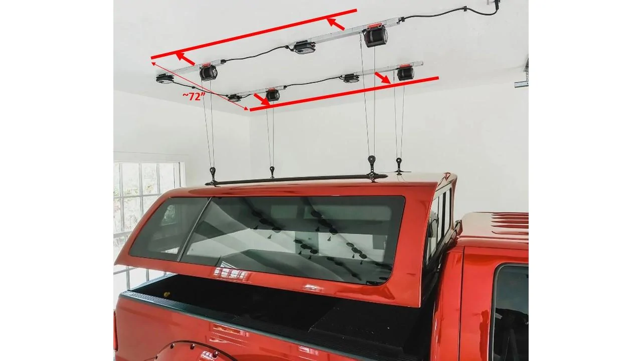 Ford Bronco Bronco Hard Top Motorized Hoist Lift System Install & Review SmartHoist 4A
