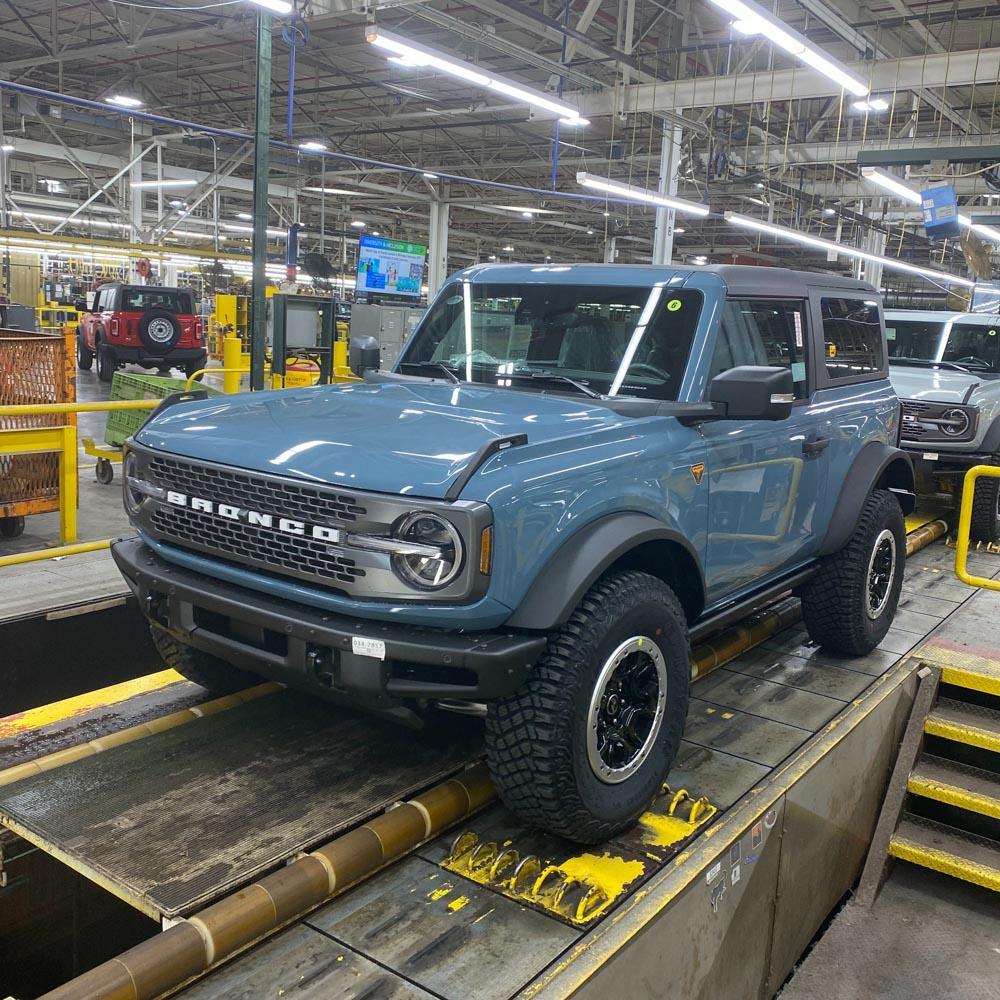 Ford Bronco 01/30/2023 Build Week w/Spreadsheet image