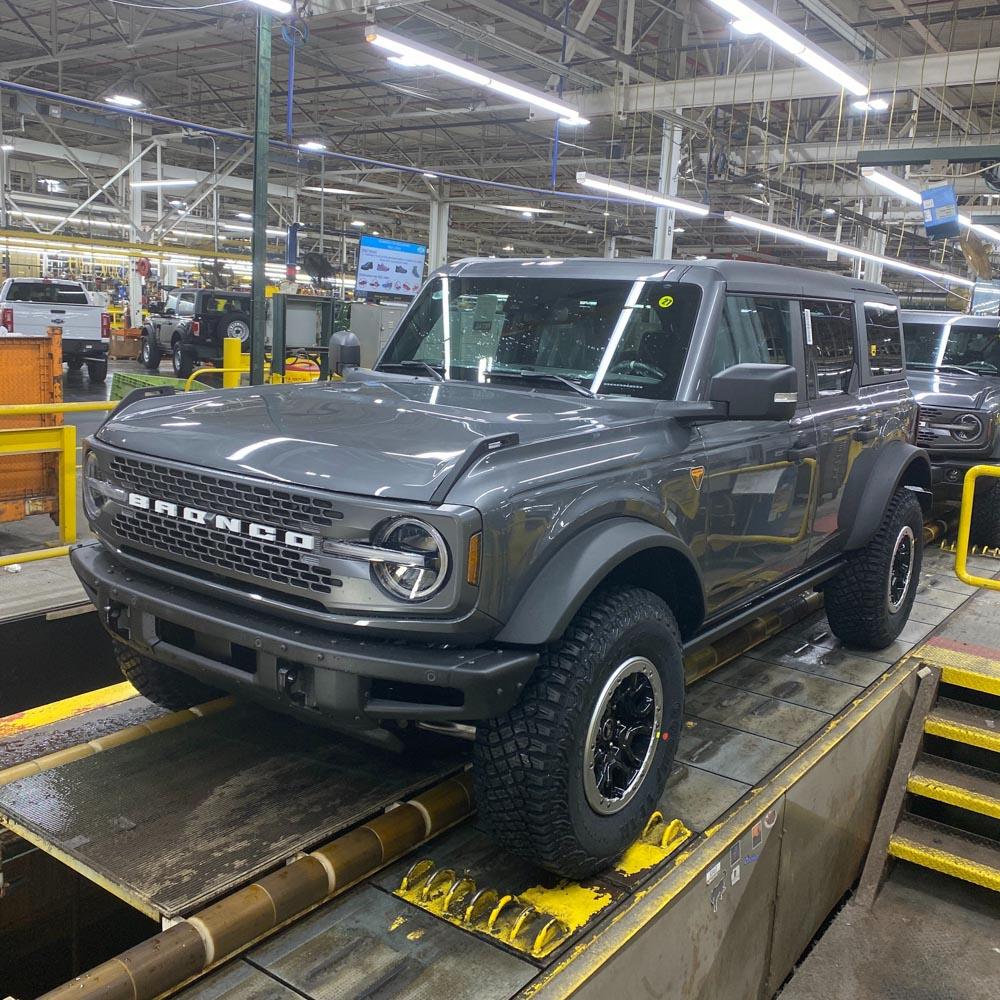 Ford Bronco 01/23/2023 Build Week Bronco Factory
