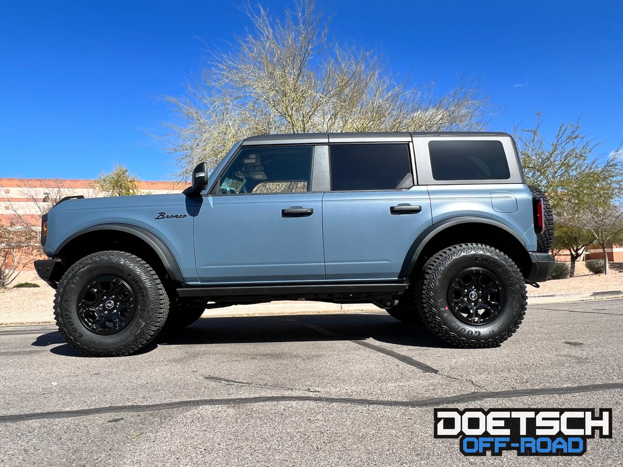 Ford Bronco Azure Gray with Stealth XPEL PPF + Audio upgrades 333225596_6058141890874748_1825631514189004067_n
