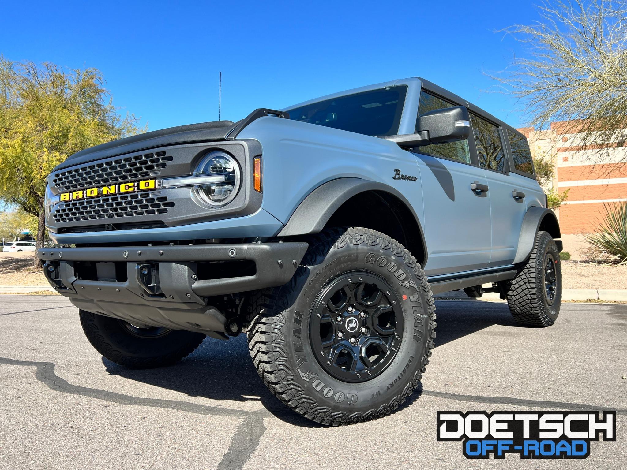 Ford Bronco Azure Gray with Stealth XPEL PPF + Audio upgrades 333049986_900238284628833_2461478164917562852_n
