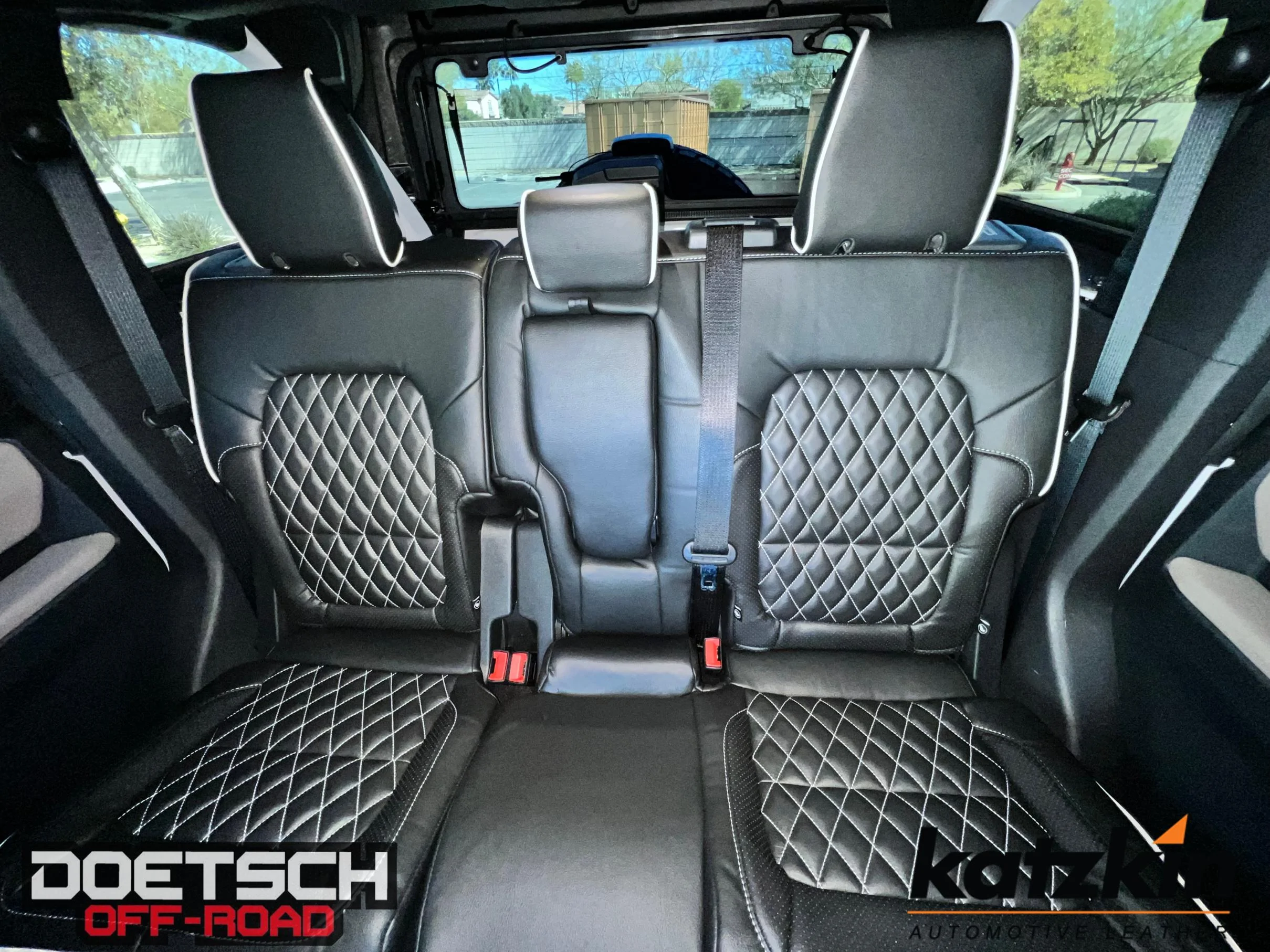 Ford Bronco Multiple Katzkin kits installed Doetsch Off-Road LLC16 (5)
