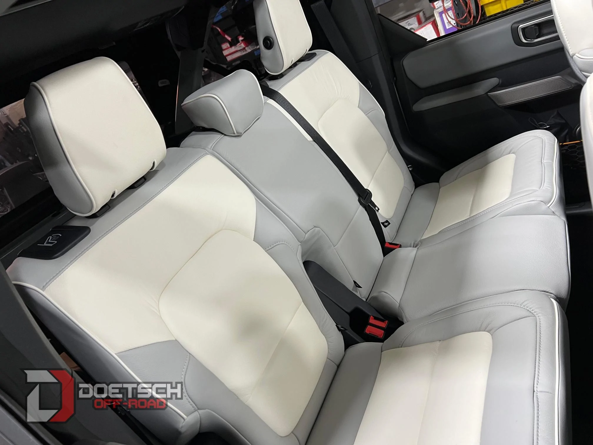 Ford Bronco Multiple Katzkin kits installed Doetsch Off-Road1436 (31)