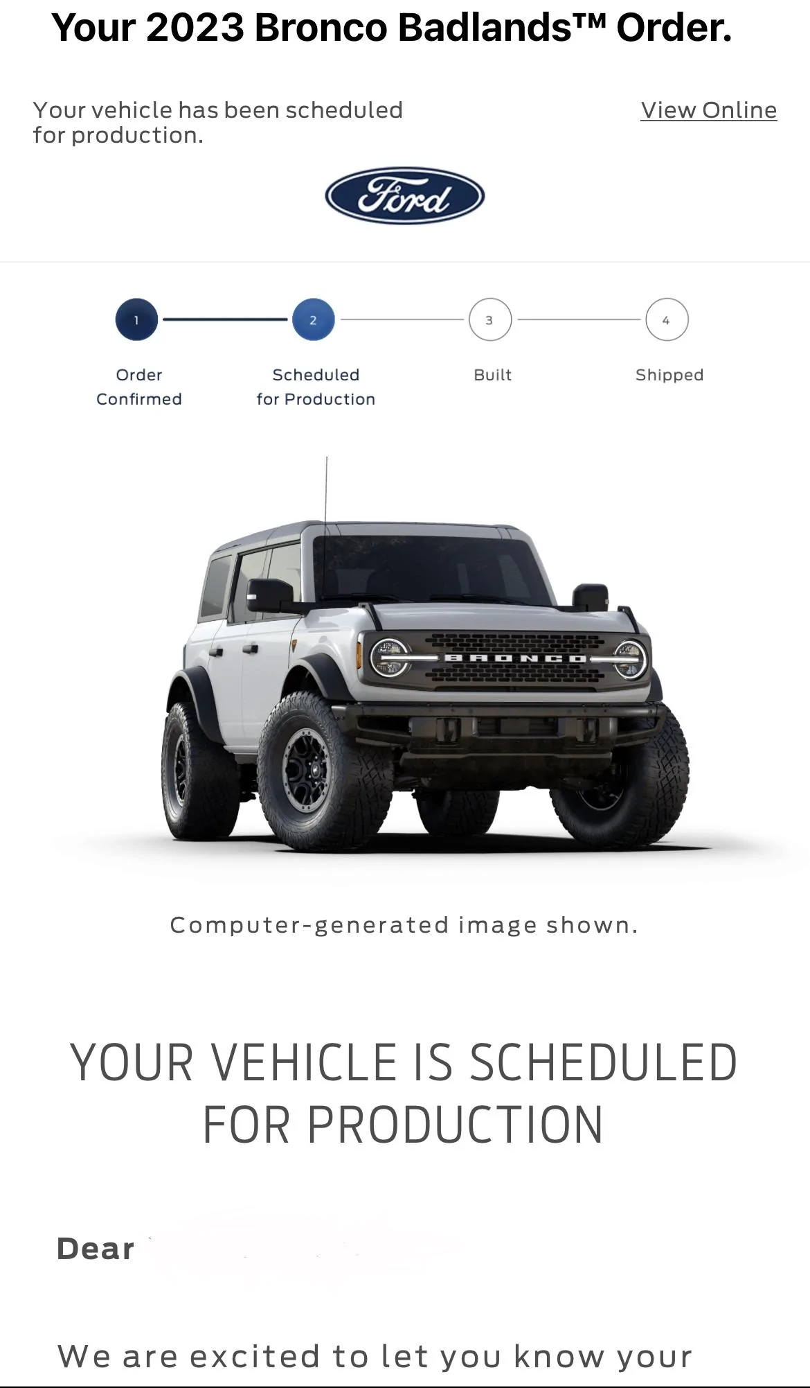 Ford Bronco Granger Ford Order Updates - We Need it 3/3/23 2AEACD6F-C652-4D09-AA90-04BE0B813FC8