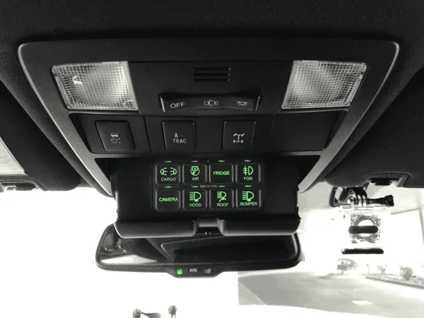 Ford Bronco Light Switches beyond AUX 1677781902355