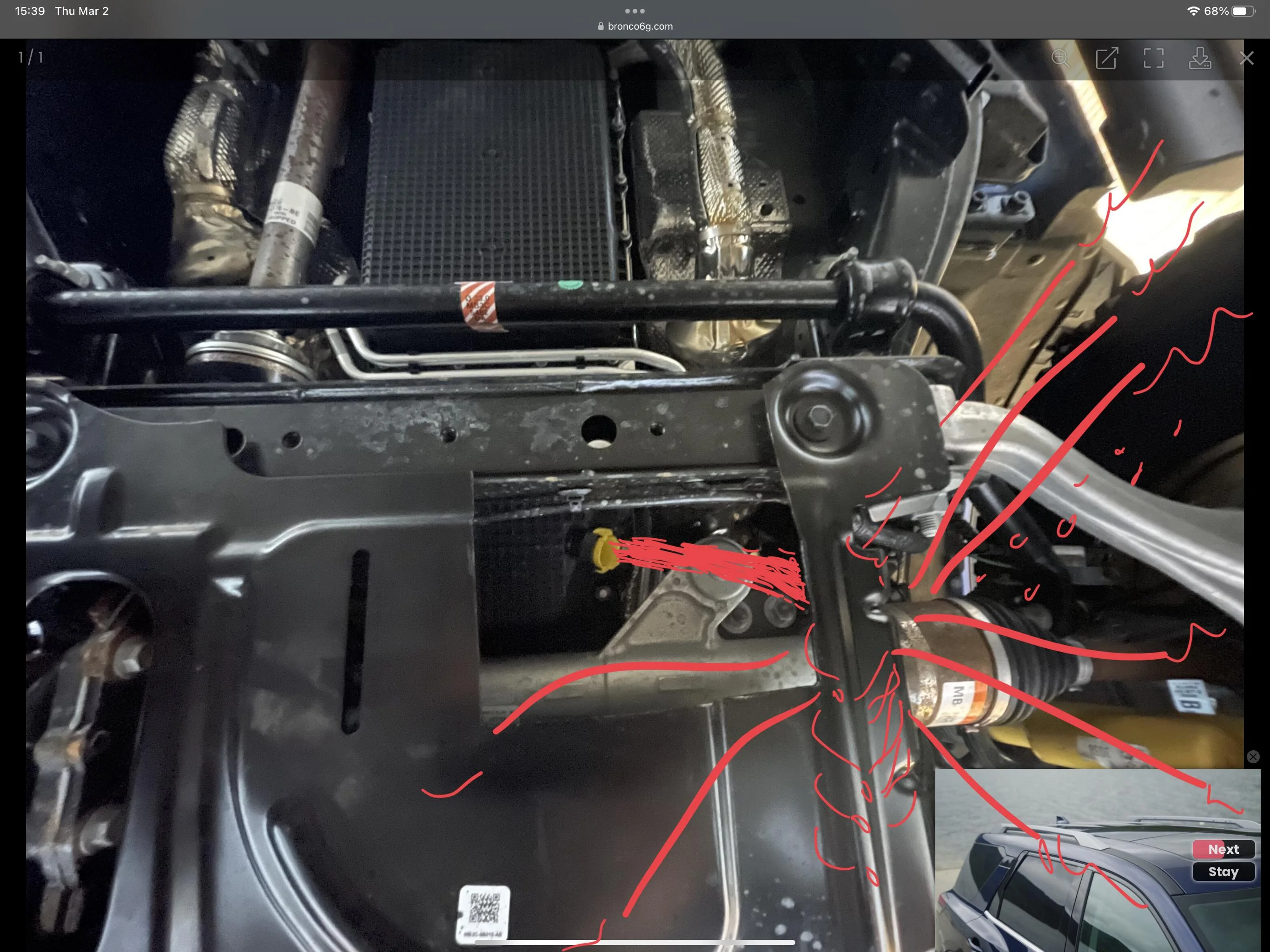 Ford Bronco Modification for Oil Change Access A557EC3C-C6FF-43D2-A9C9-A455B19142D5