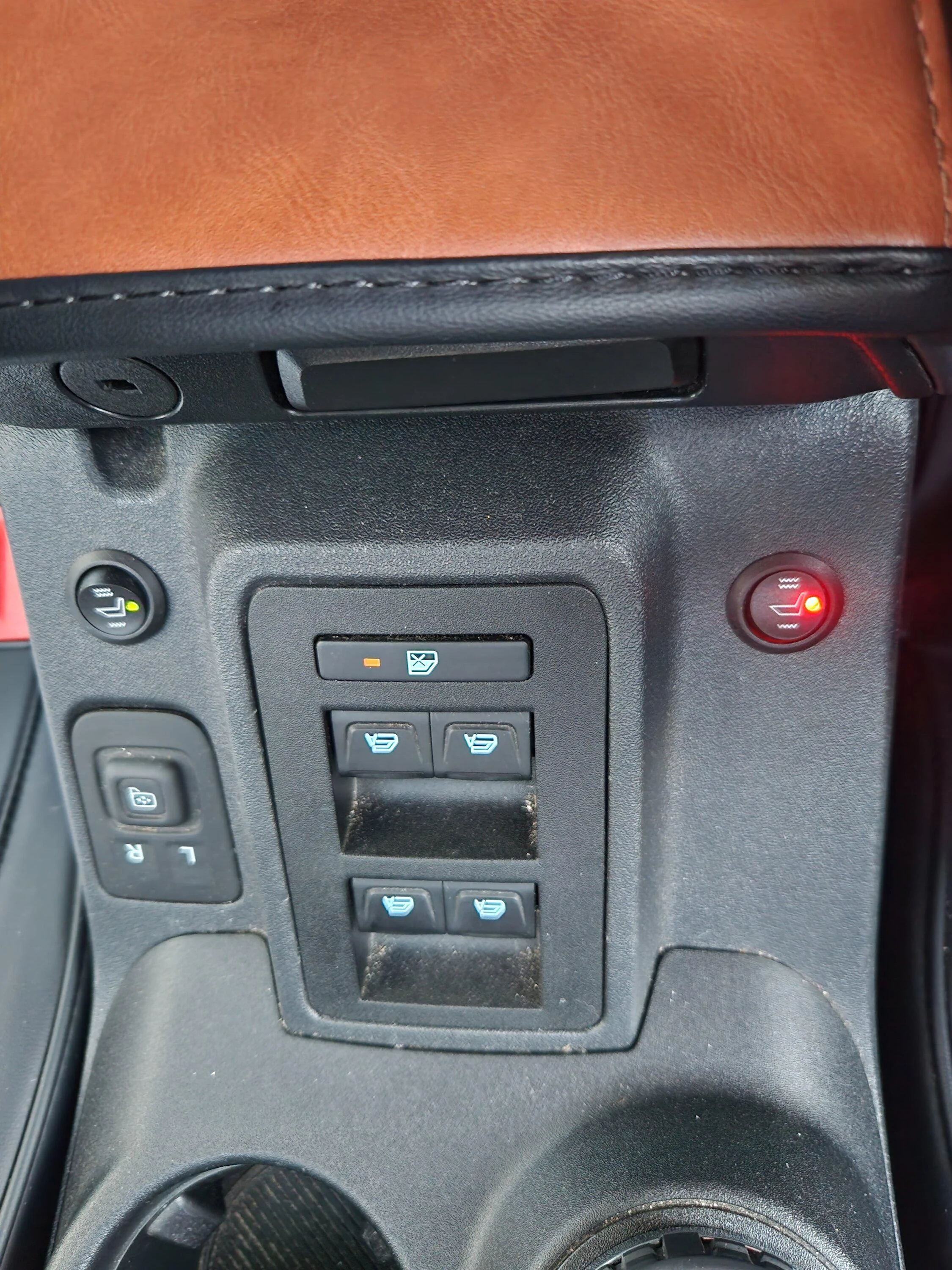 Ford Bronco Adding heat elements to rear seats 20230302_173117