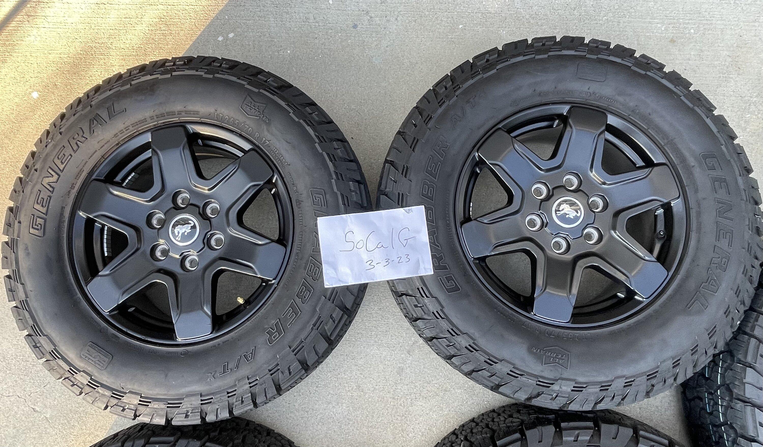 Tmps On Rim California - WTS - Black Diamond Rims, General Grabber 32