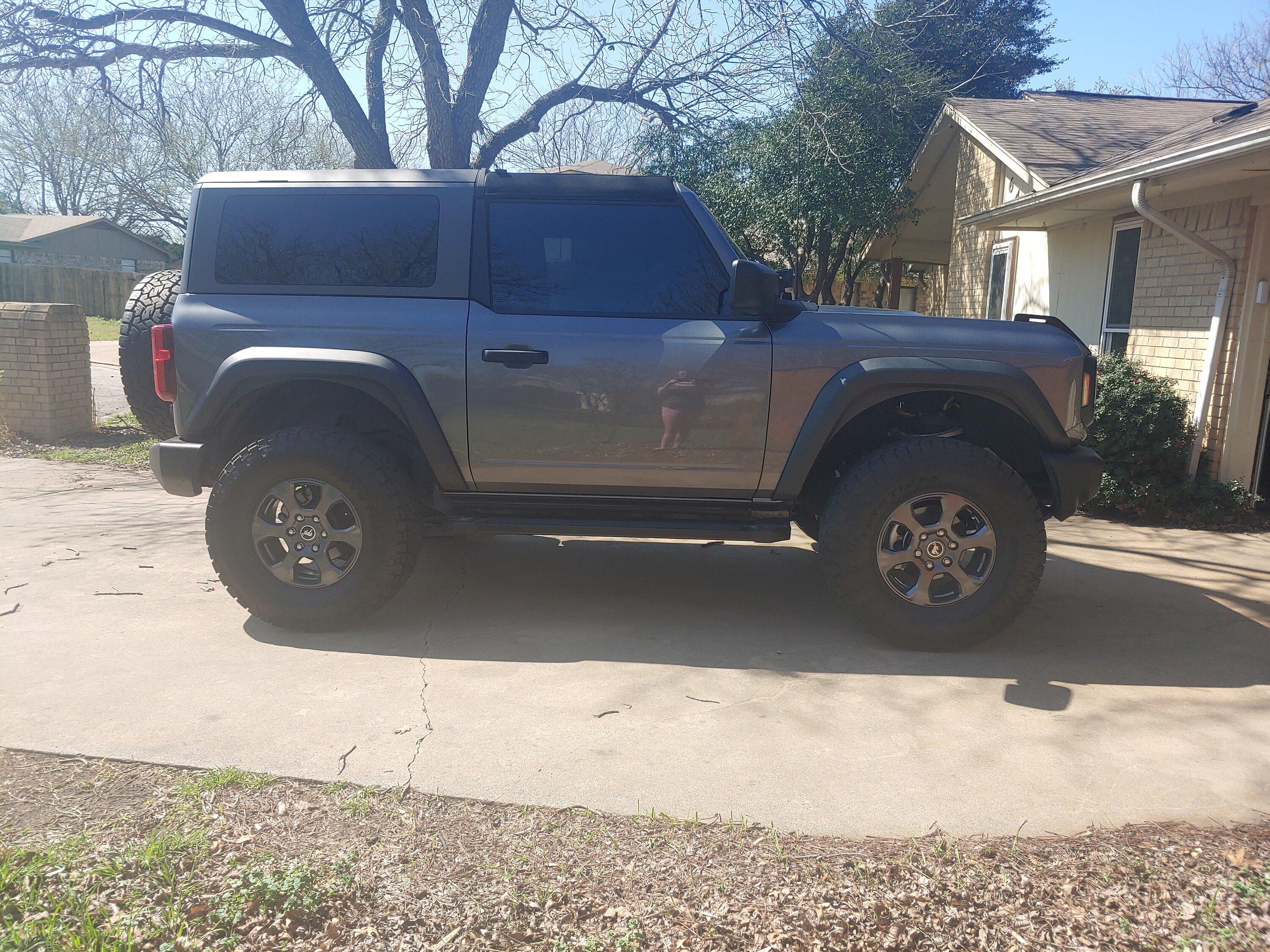 Ford Bronco Just installed the Bestop fender flares 20230303_131000
